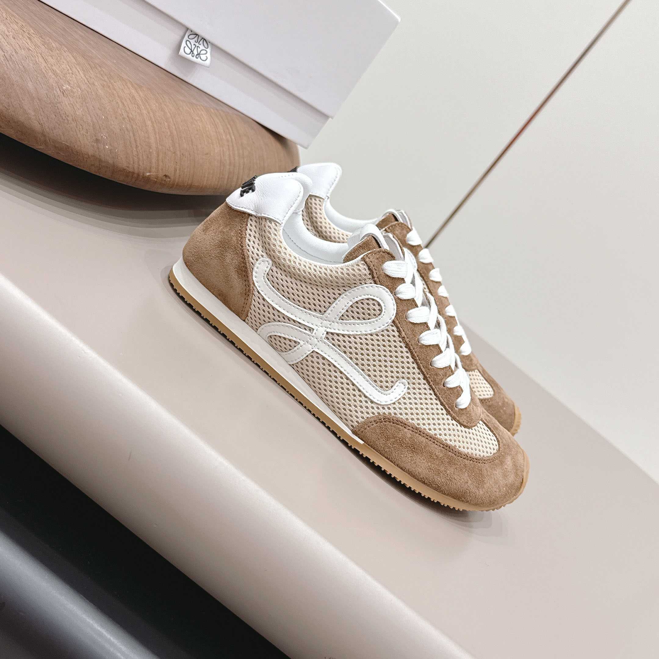 Loewe Ballet Runner 2.0 In Suede And Mesh - DopestKickz