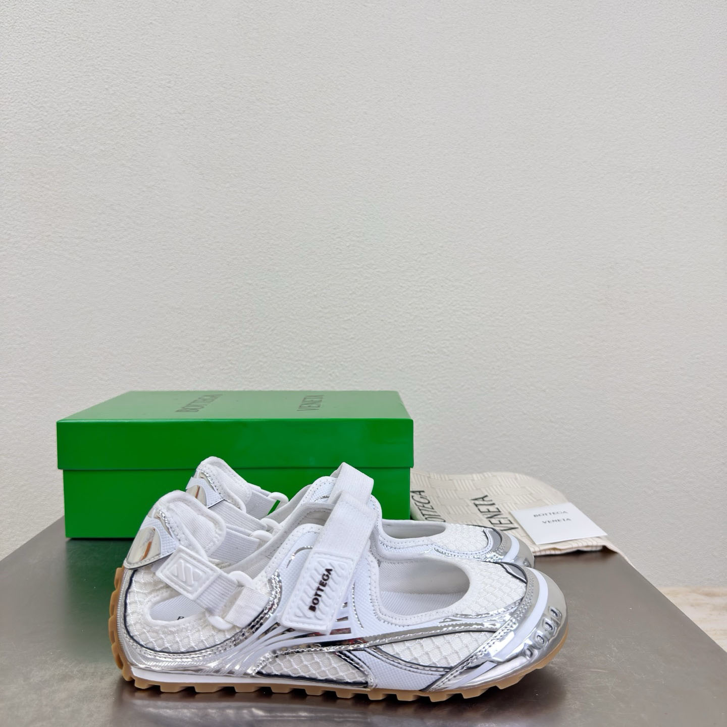 Bottega Veneta Orbit Flash Mary-Jane Sneaker - DopestKickz