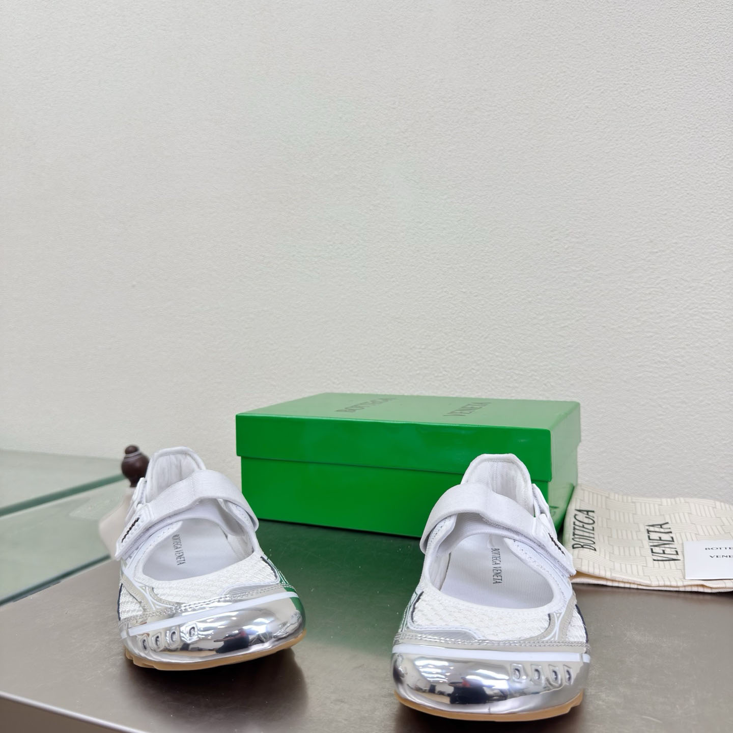 Bottega Veneta Orbit Flash Mary-Jane Sneaker - DopestKickz