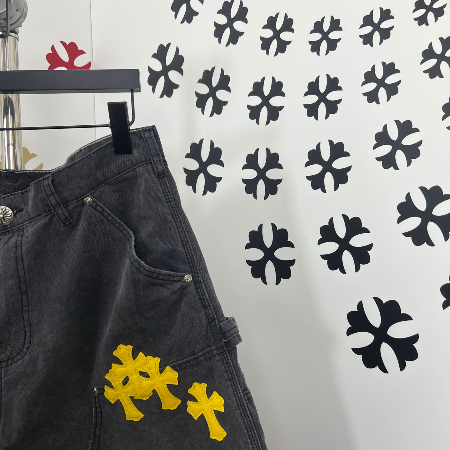 Chrome Hearts Denim Shorts - DopestKickz