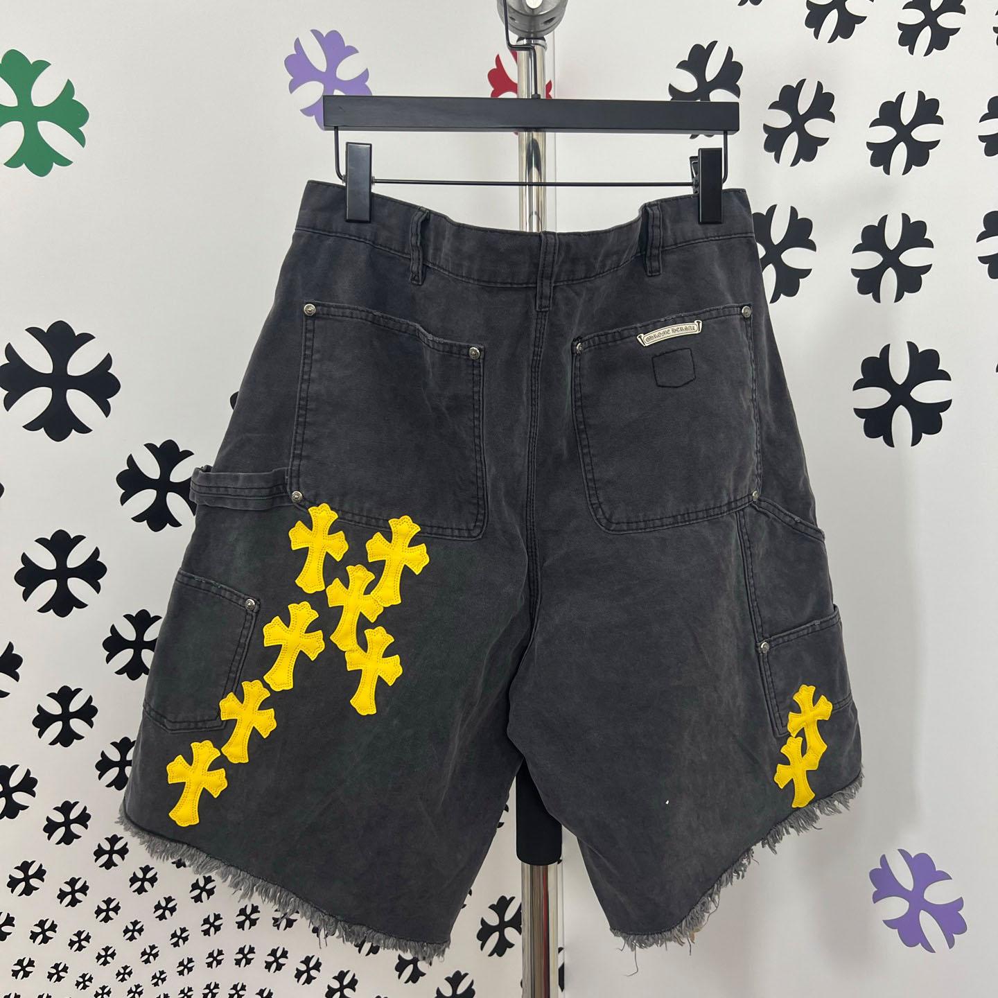 Chrome Hearts Denim Shorts - DopestKickz