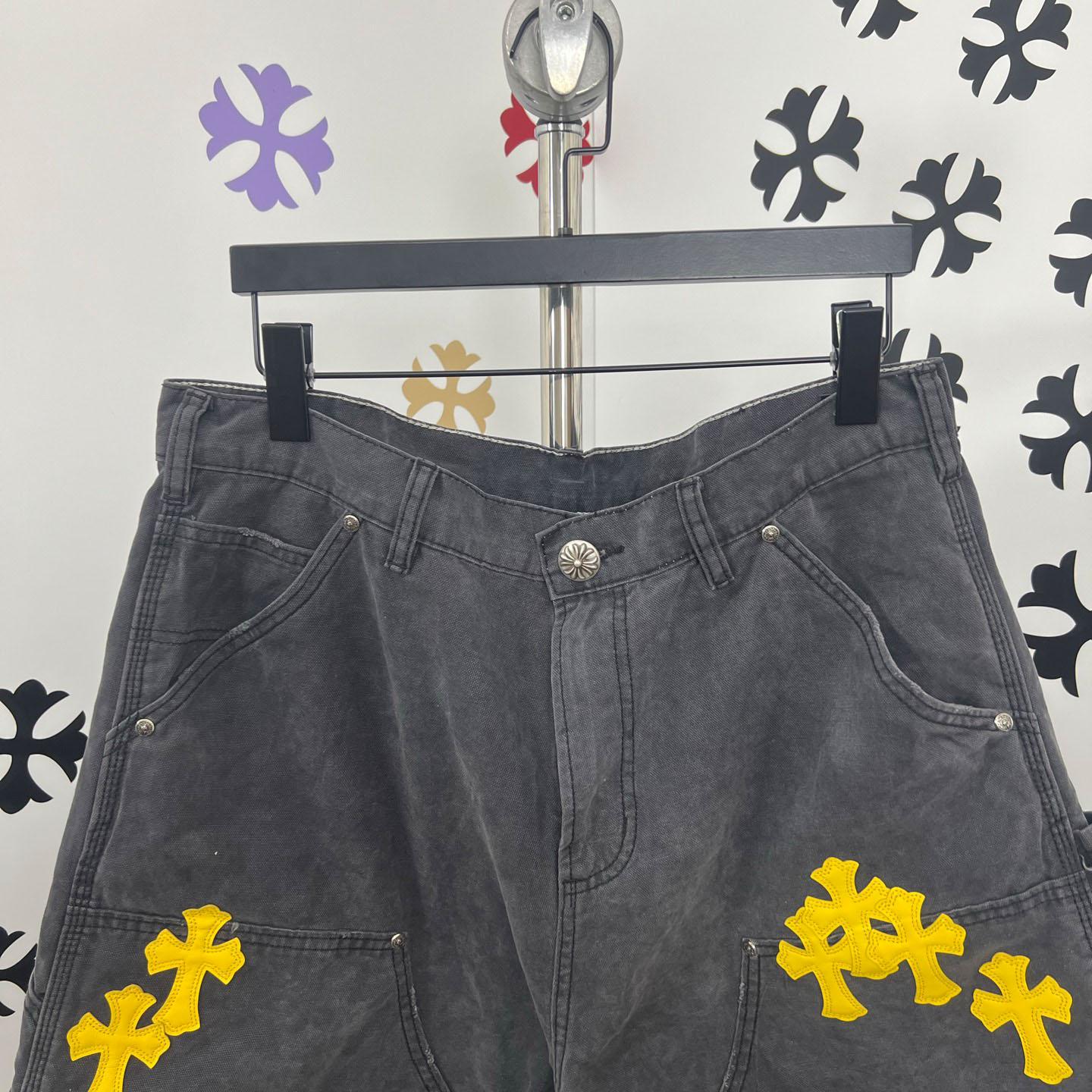 Chrome Hearts Denim Shorts - DopestKickz