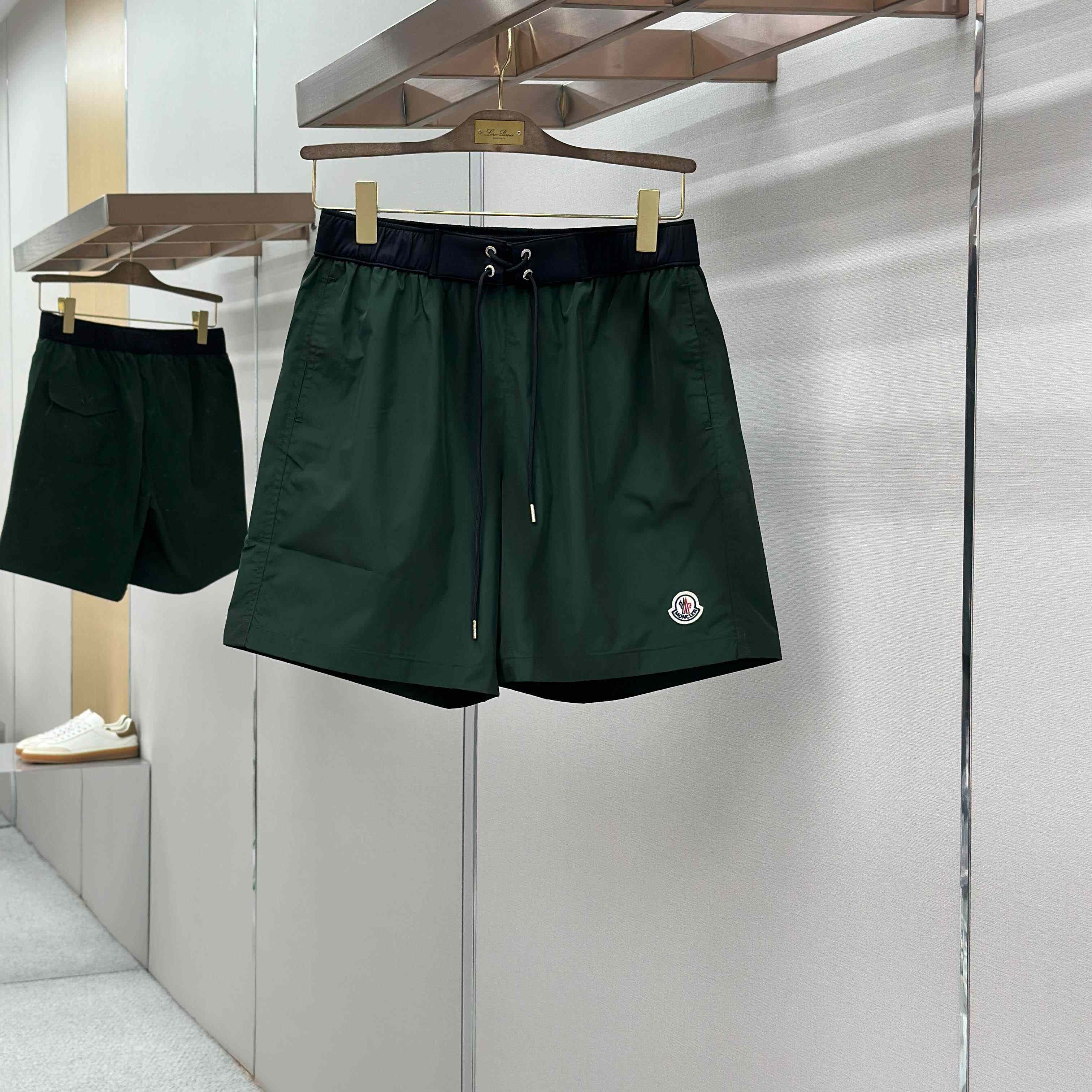 Moncler Logo-Patch Swim Shorts - DopestKickz