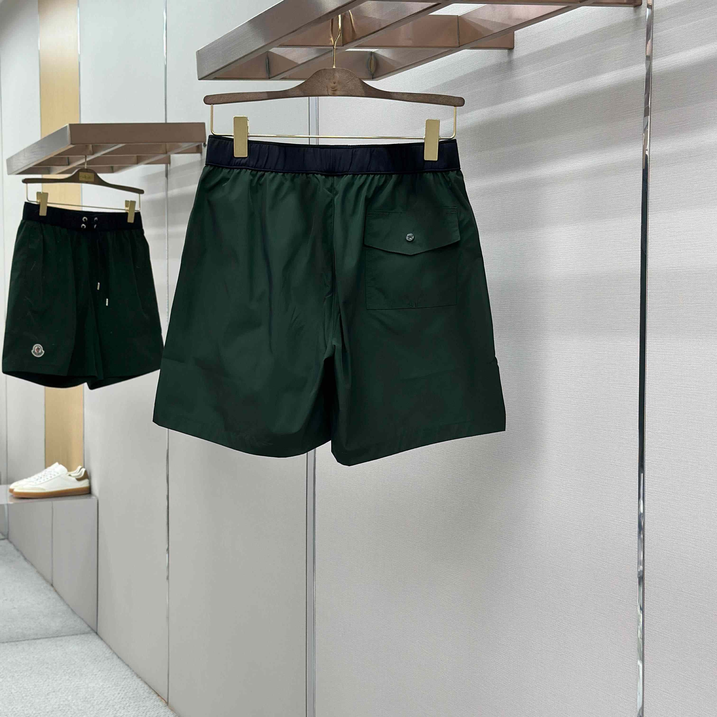 Moncler Logo-Patch Swim Shorts - DopestKickz