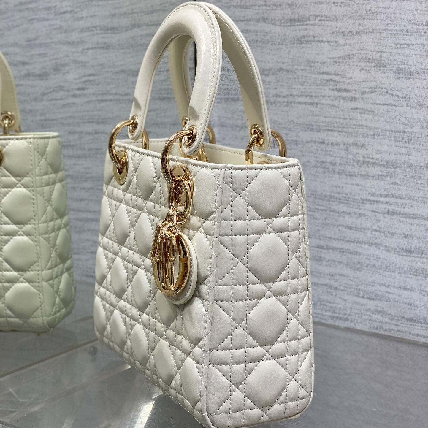 Dior Lady Dior Bag   20cm - DopestKickz