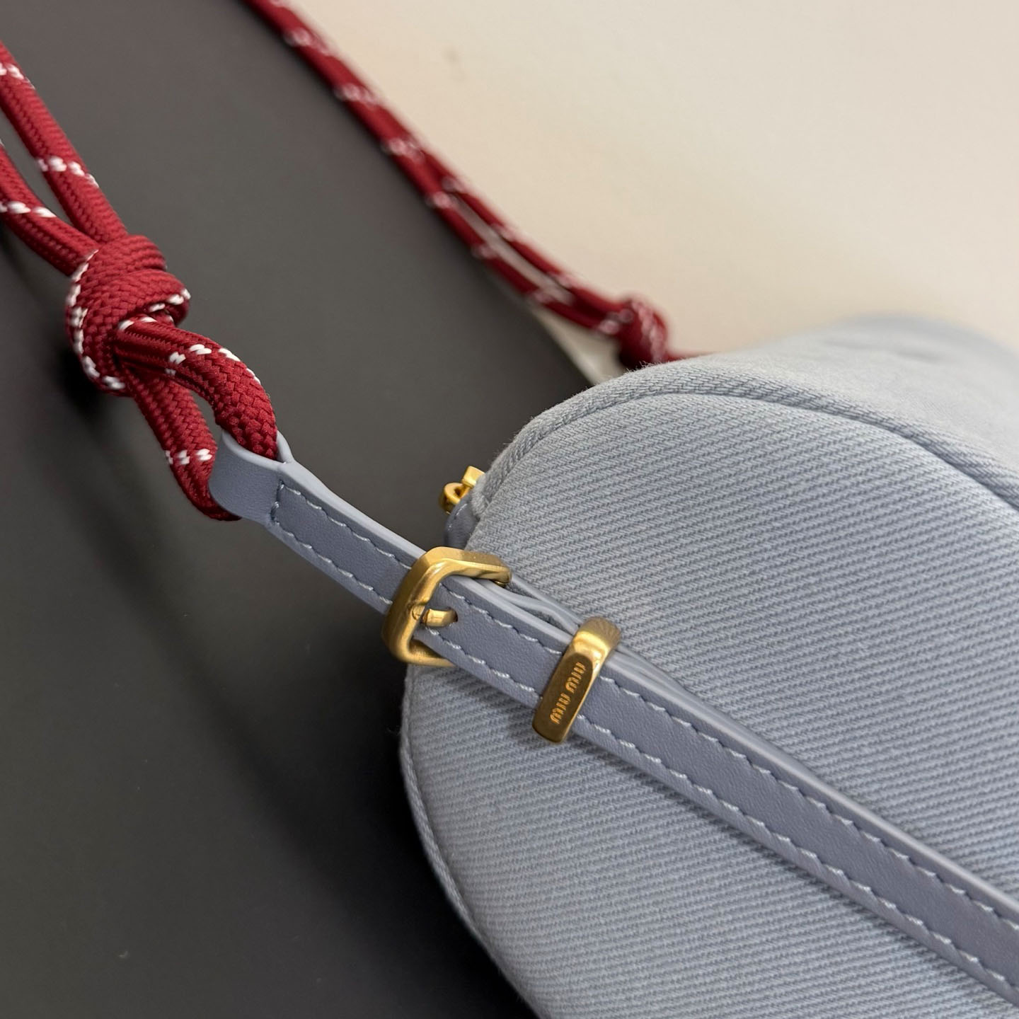 Miu Miu Gabardine Pouch - DopestKickz