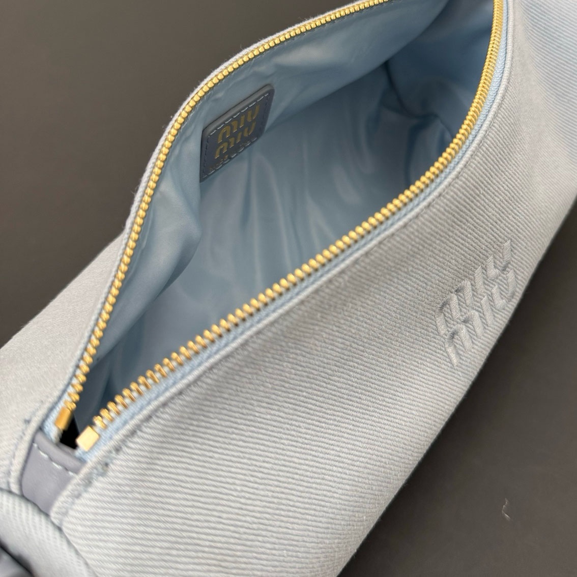 Miu Miu Gabardine Pouch - DopestKickz