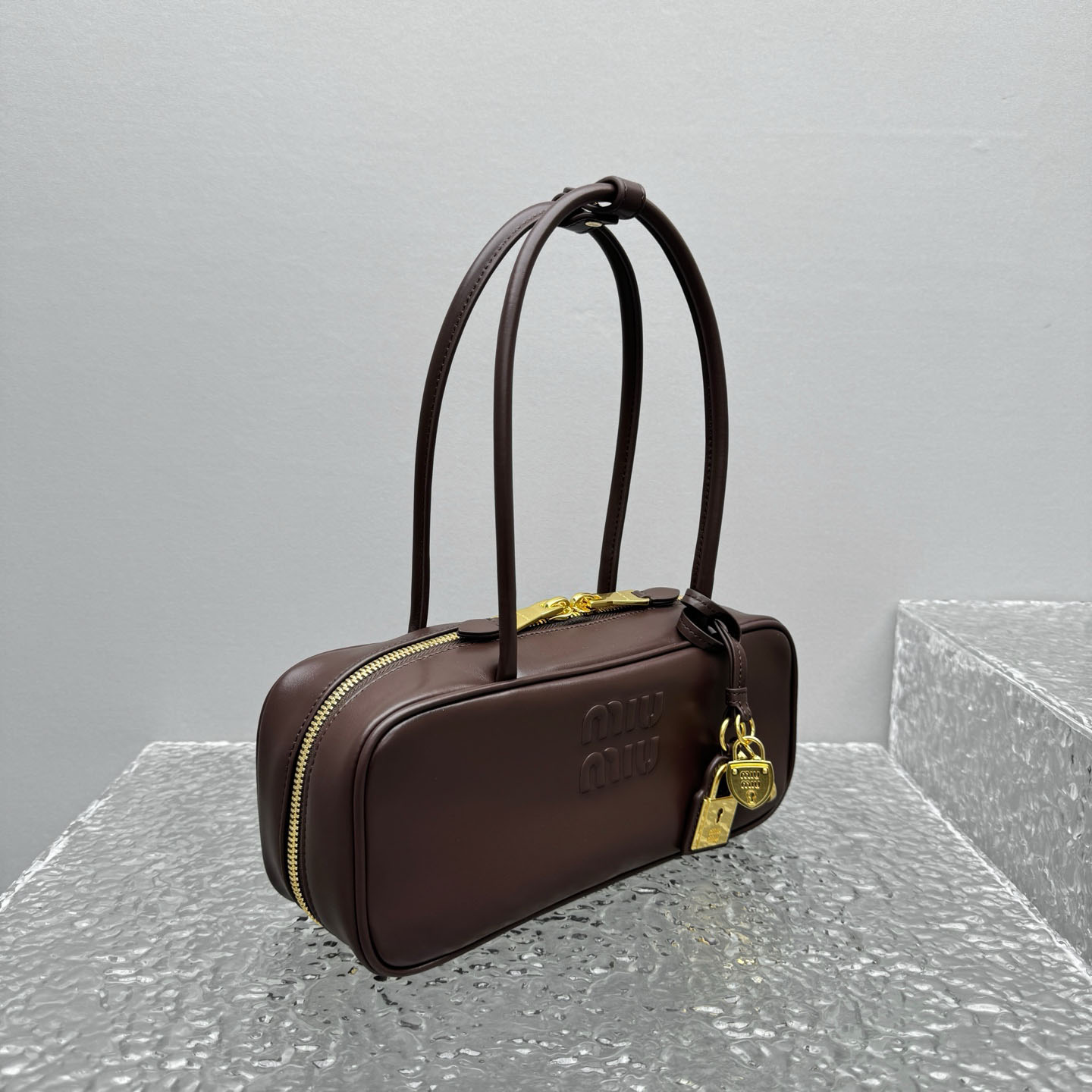Miu Miu Beau Leather Bag - DopestKickz