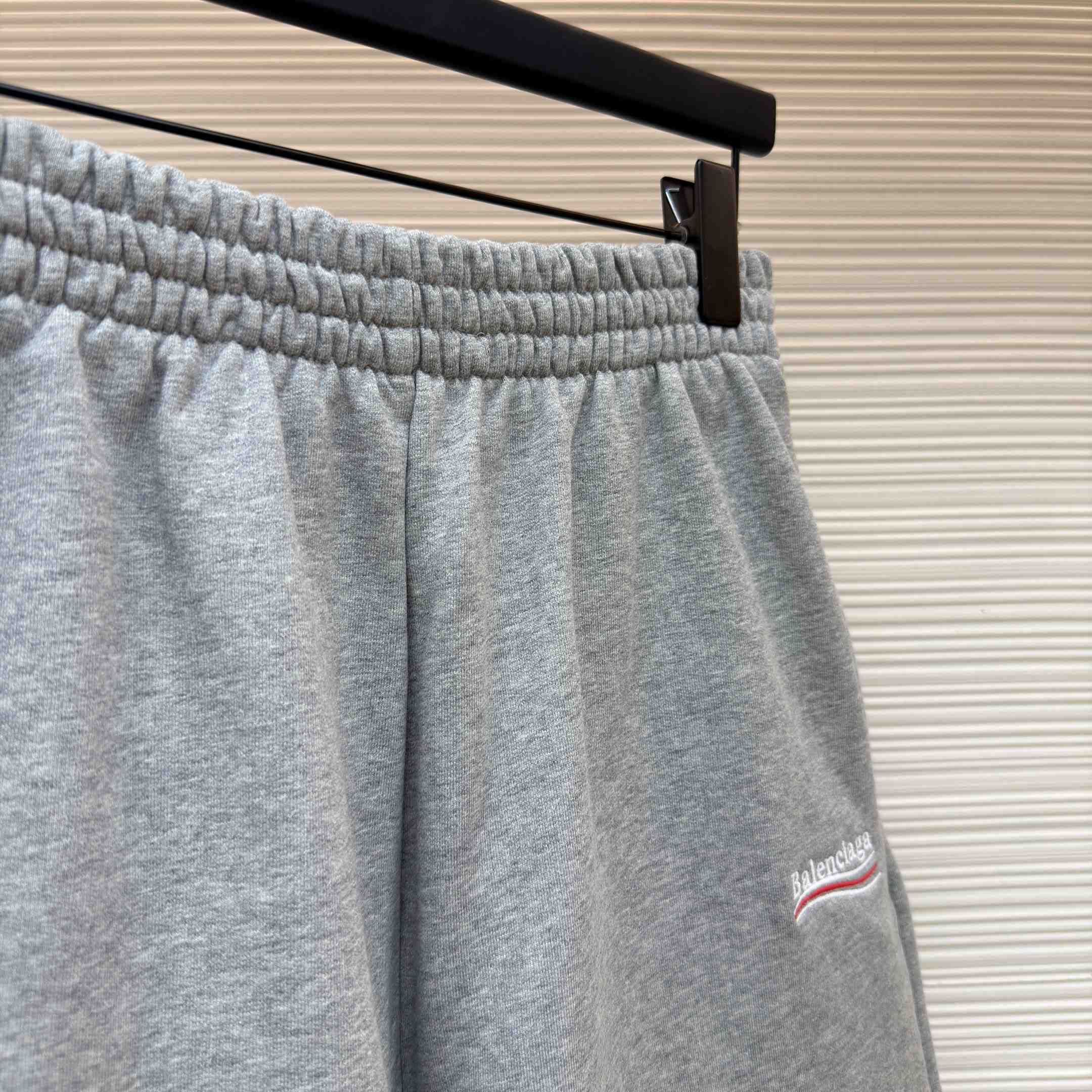 Balenciaga Embroidered Political Campaign Logo Shorts - DopestKickz