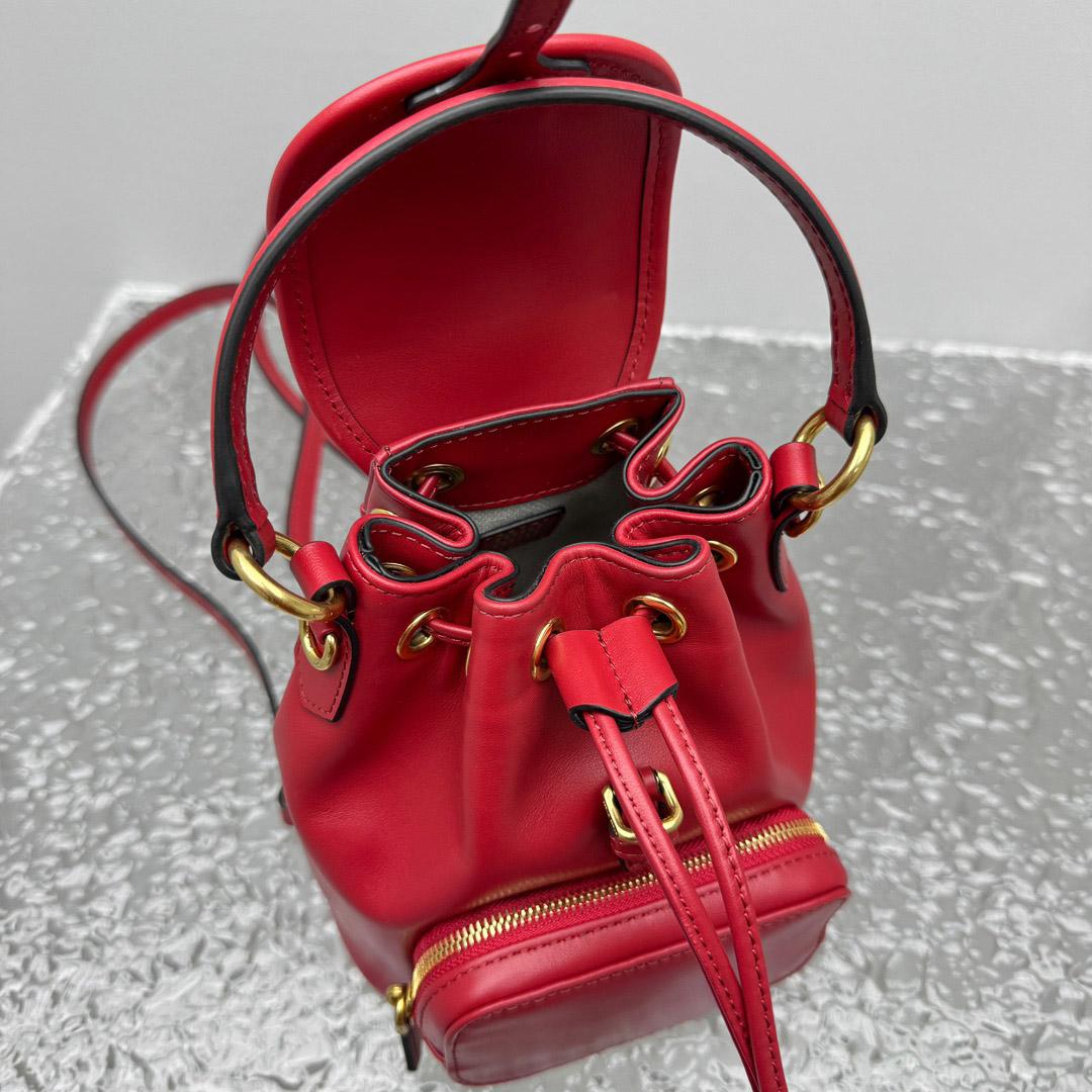 Miu Miu  Leather Mini-Backpack - DopestKickz