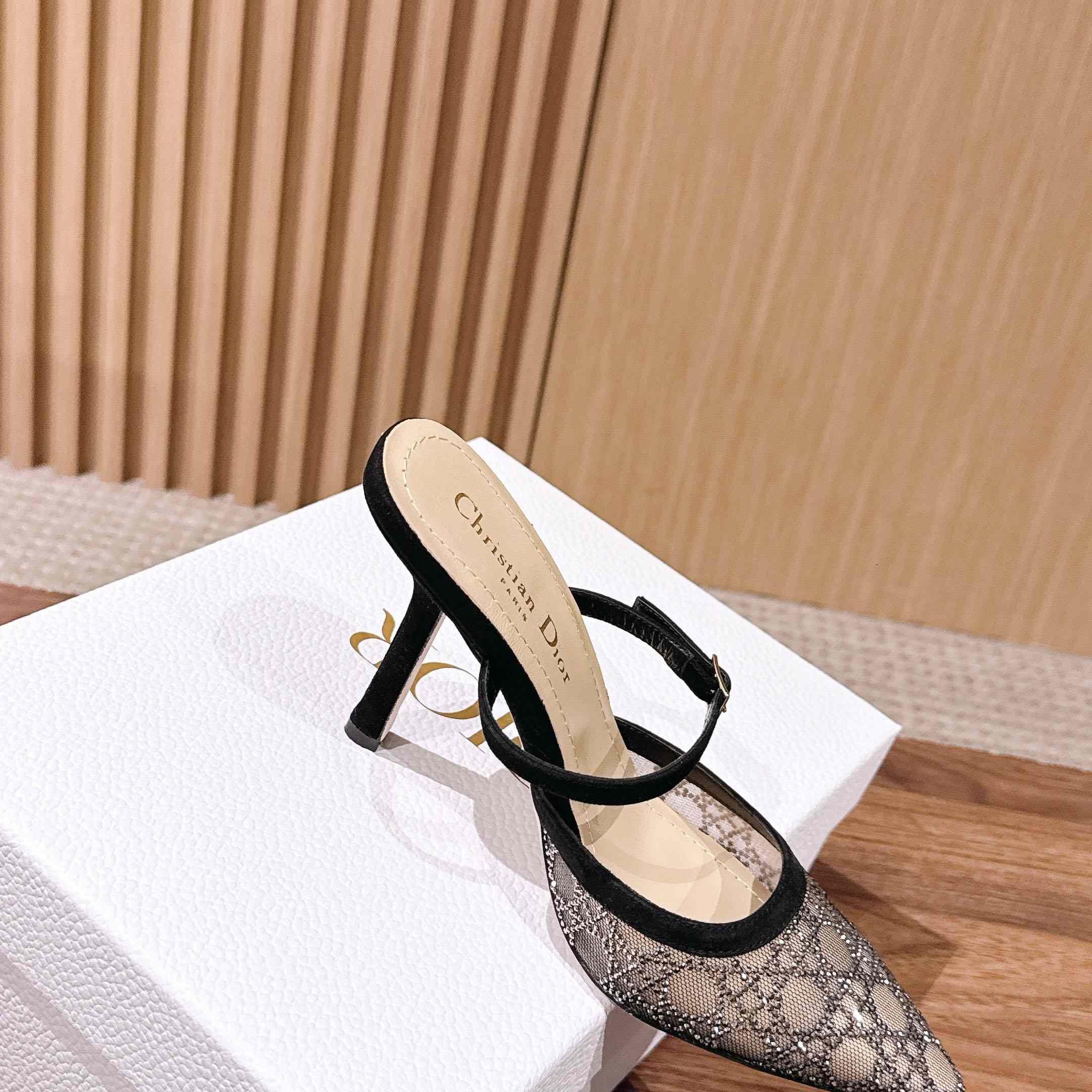 Dior Capture Heeled Mule - DopestKickz