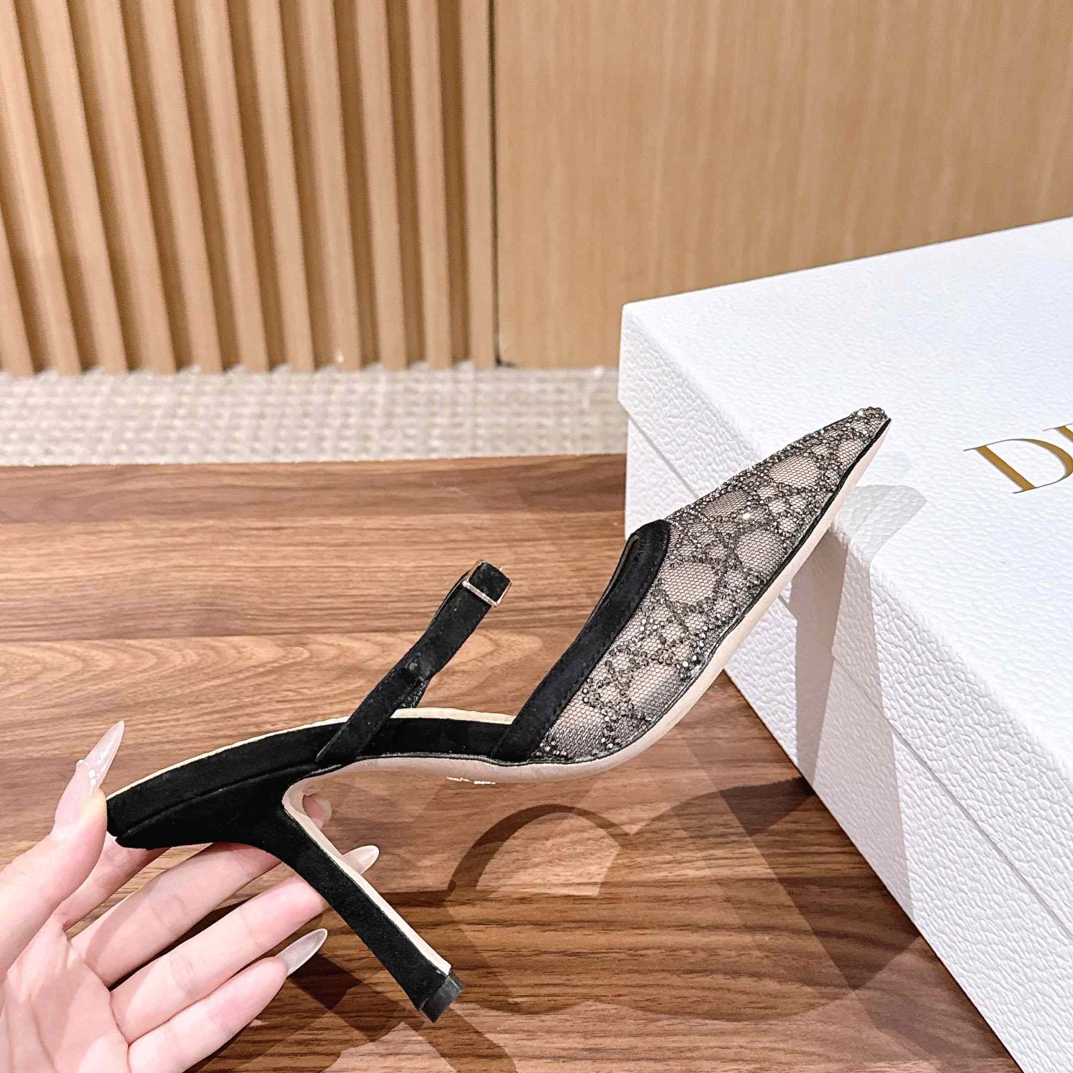 Dior Capture Heeled Mule - DopestKickz