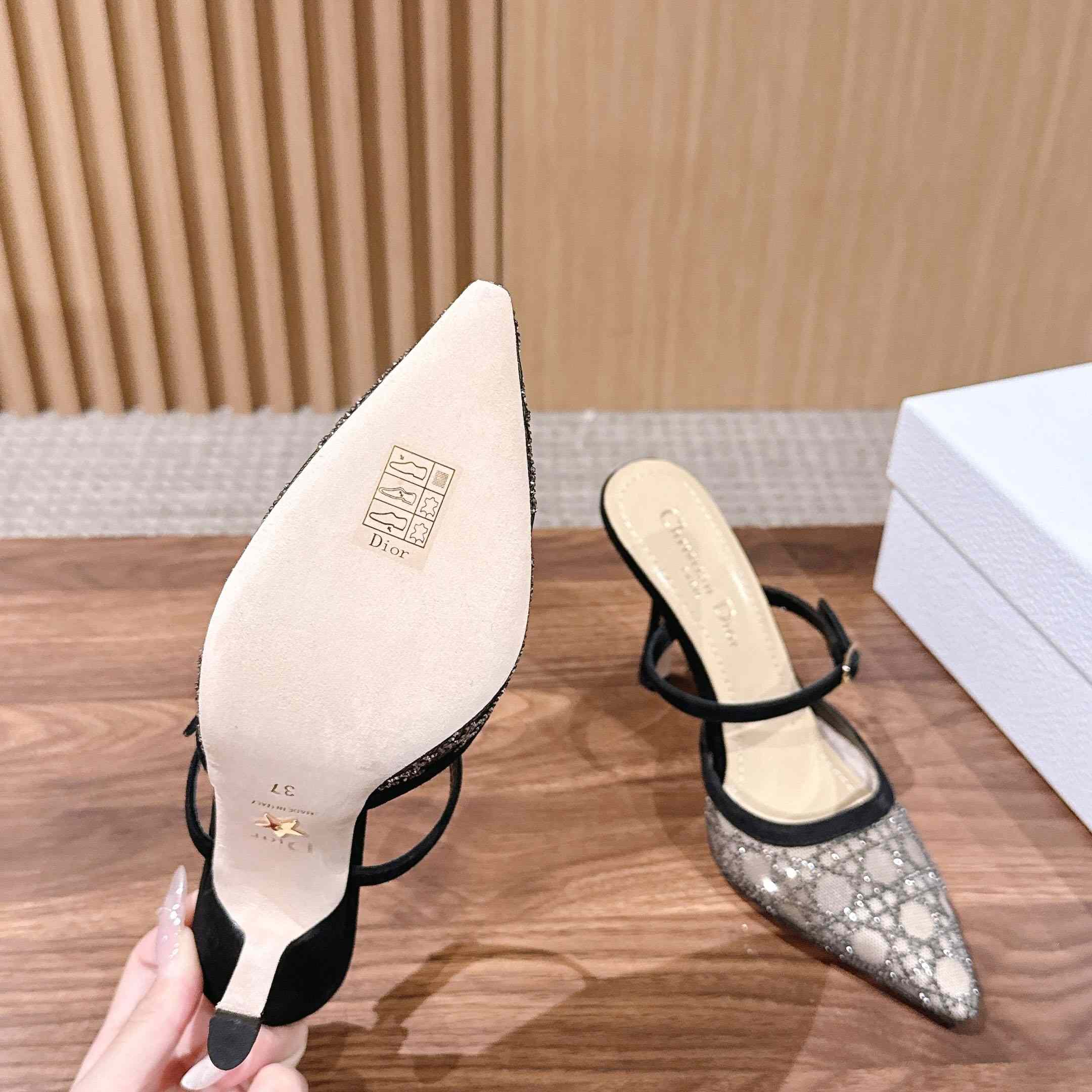 Dior Capture Heeled Mule - DopestKickz