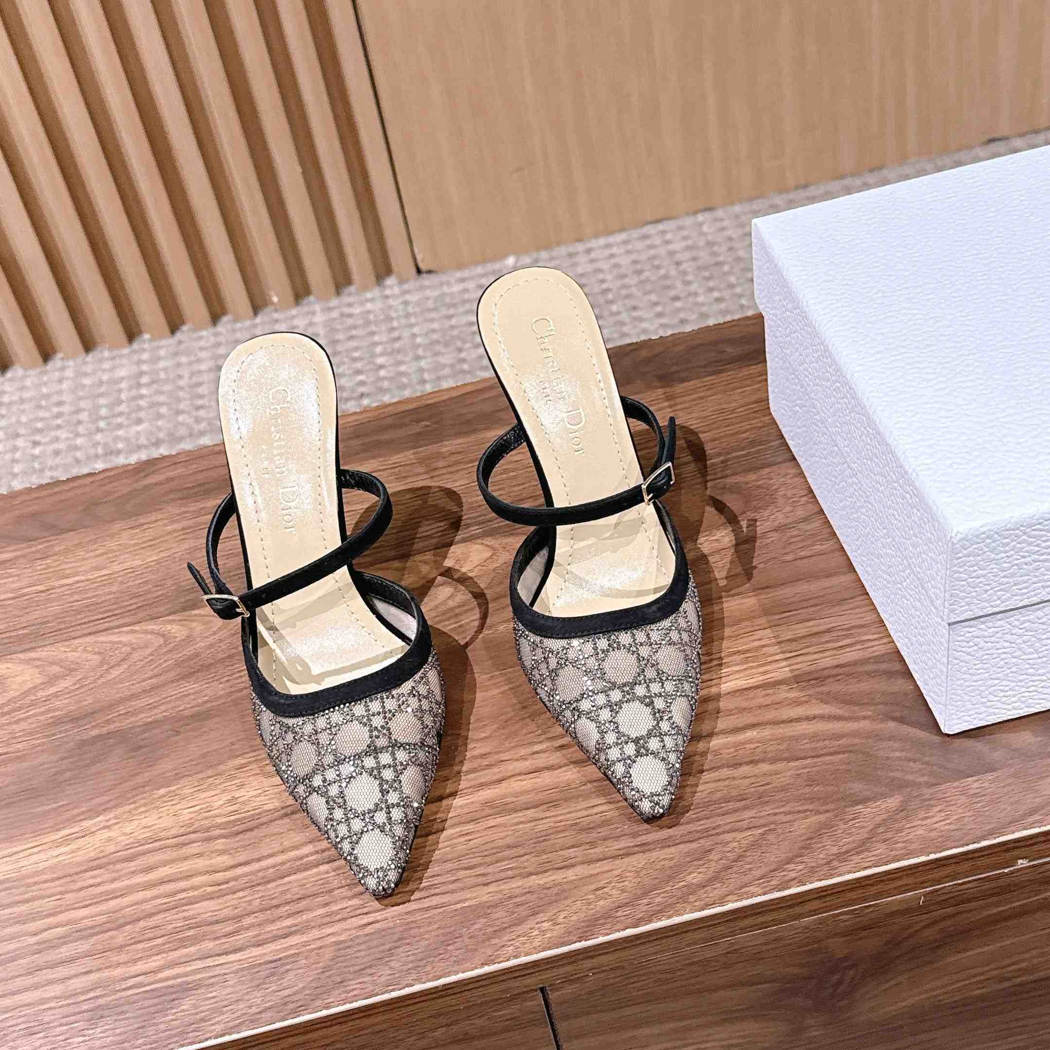Dior Capture Heeled Mule - DopestKickz