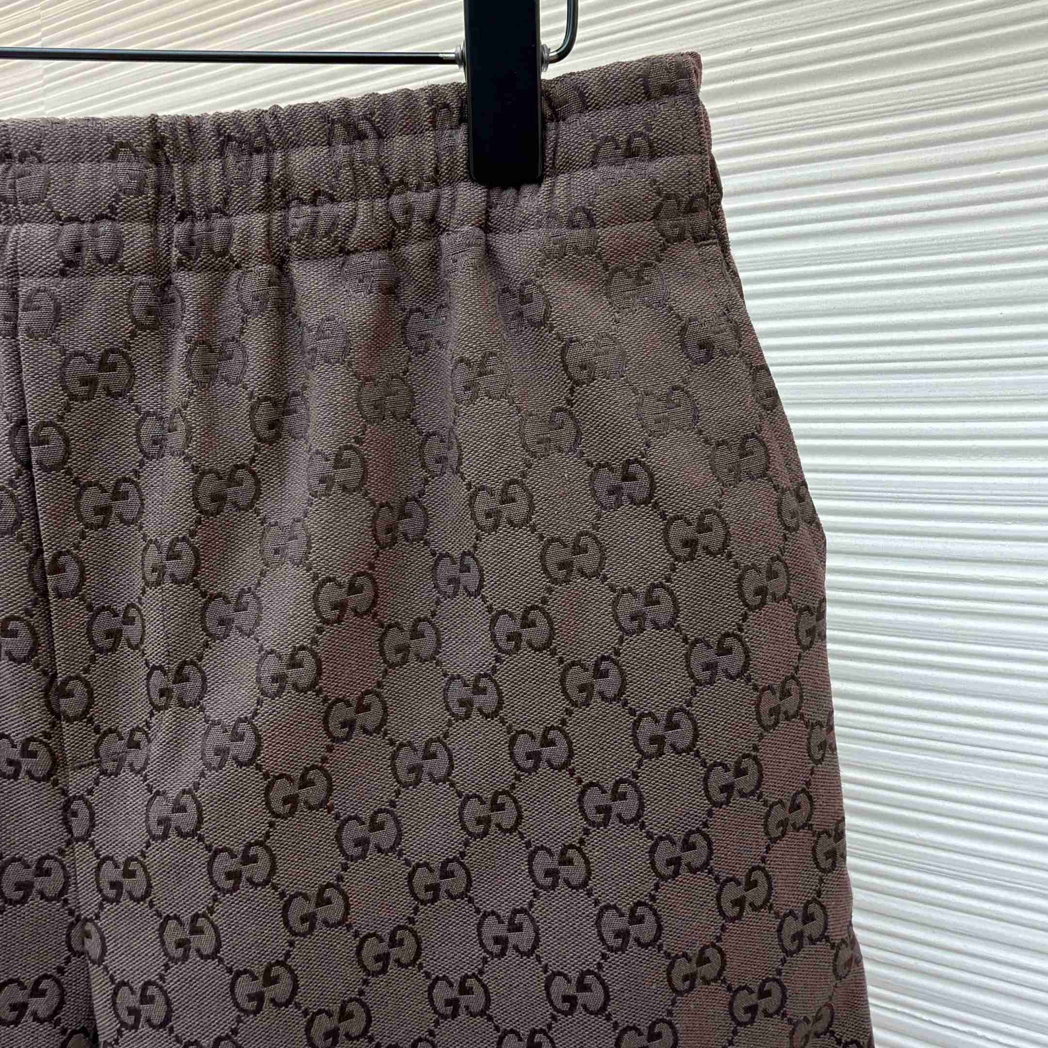 Gucci GG Canvas Linen Blen Shorts - DopestKickz