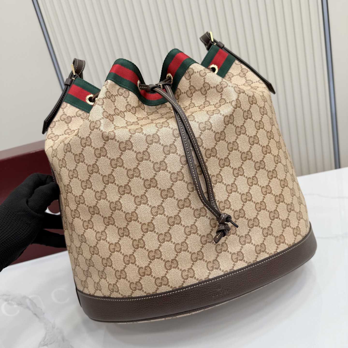 Gucci Venice Large Bucket Bag - DopestKickz