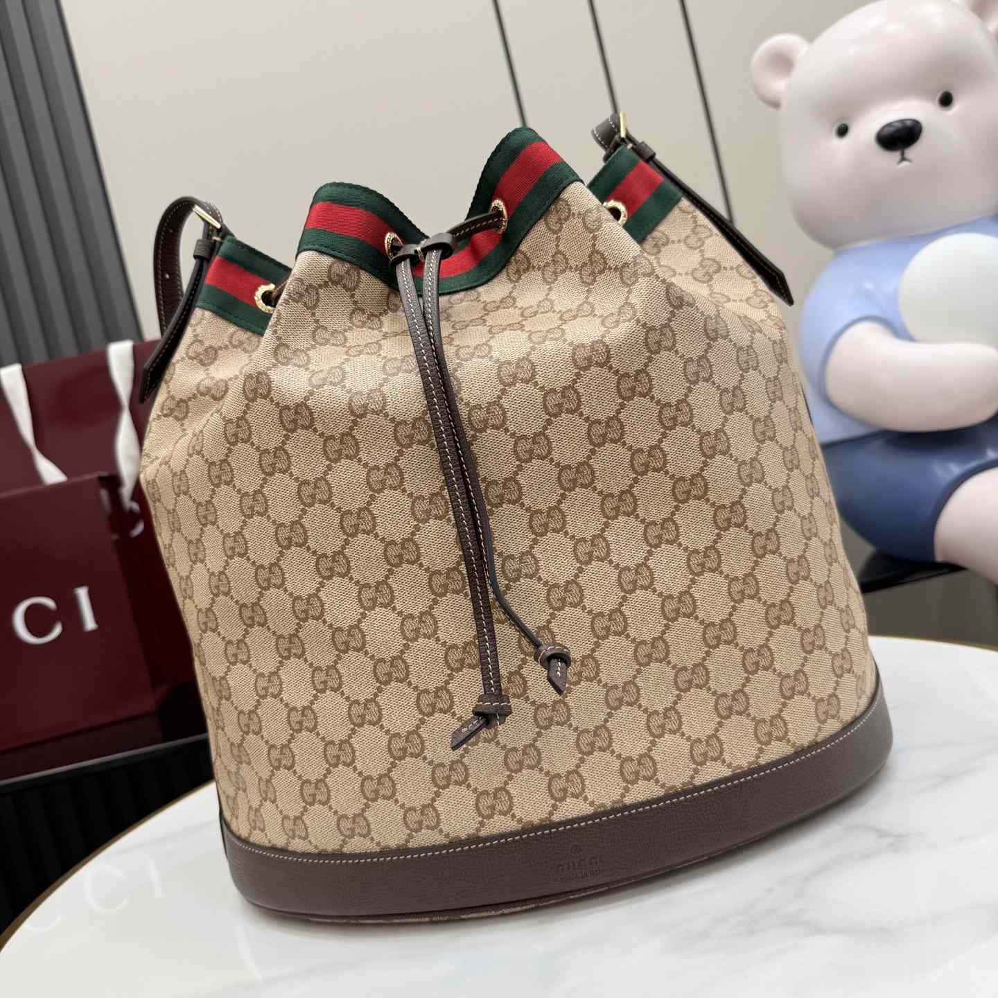 Gucci Venice Large Bucket Bag - DopestKickz