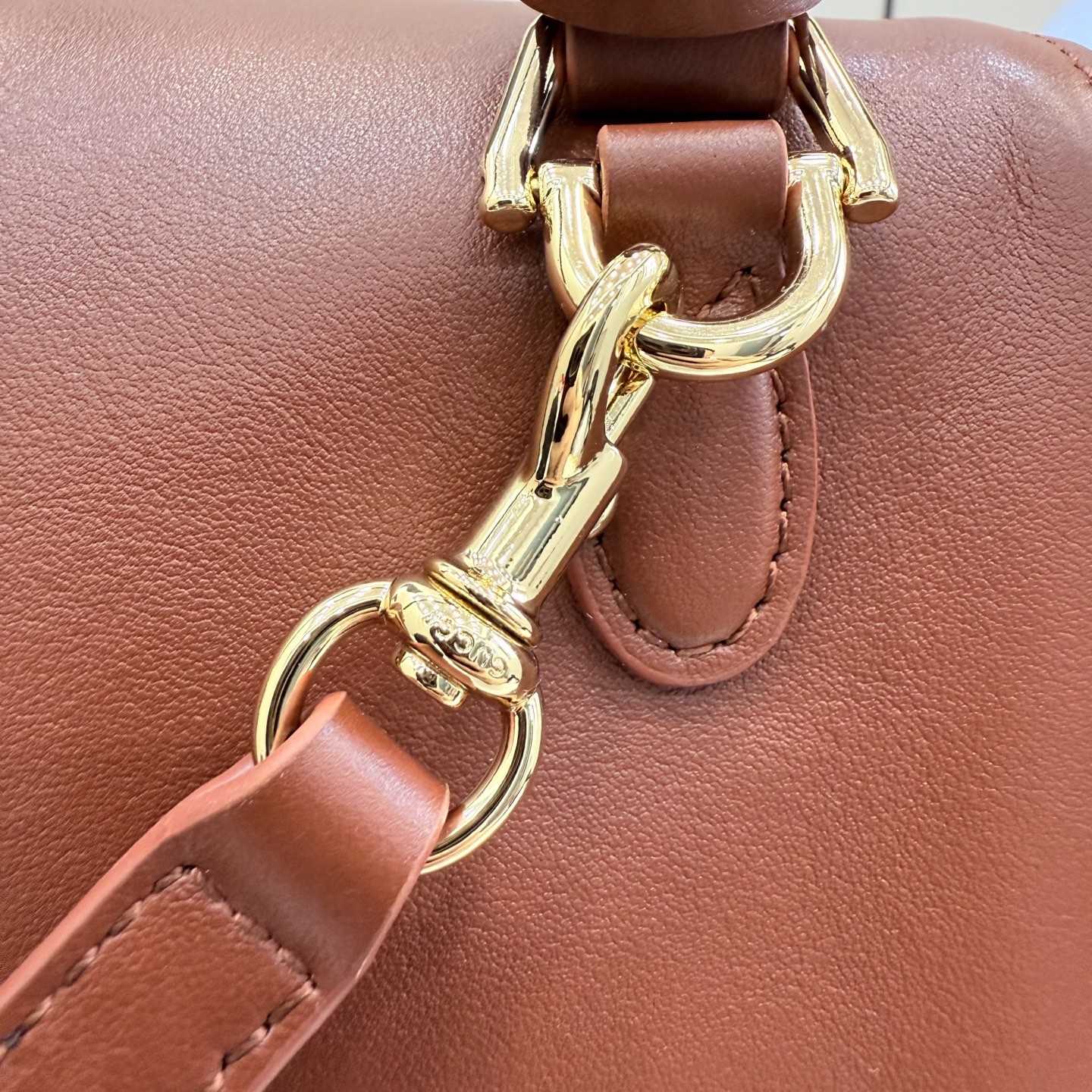 Gucci Paparazzo Medium Top Handle Bag - DopestKickz