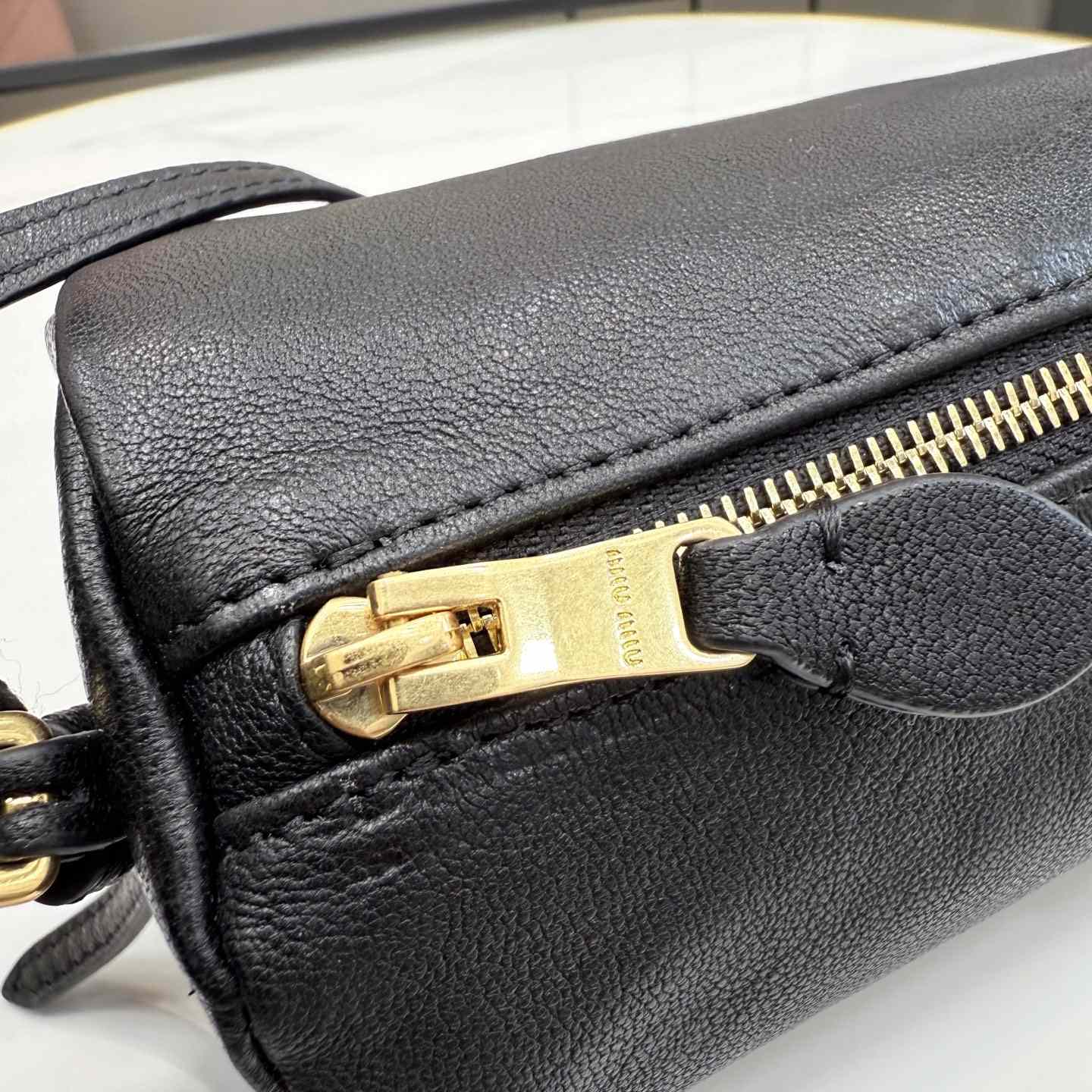 Miu Miu Nappa Leather Pouch - DopestKickz