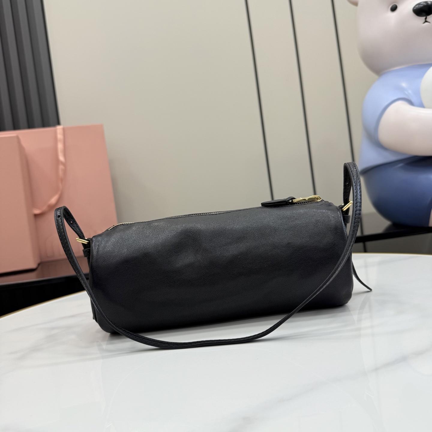 Miu Miu Nappa Leather Pouch - DopestKickz