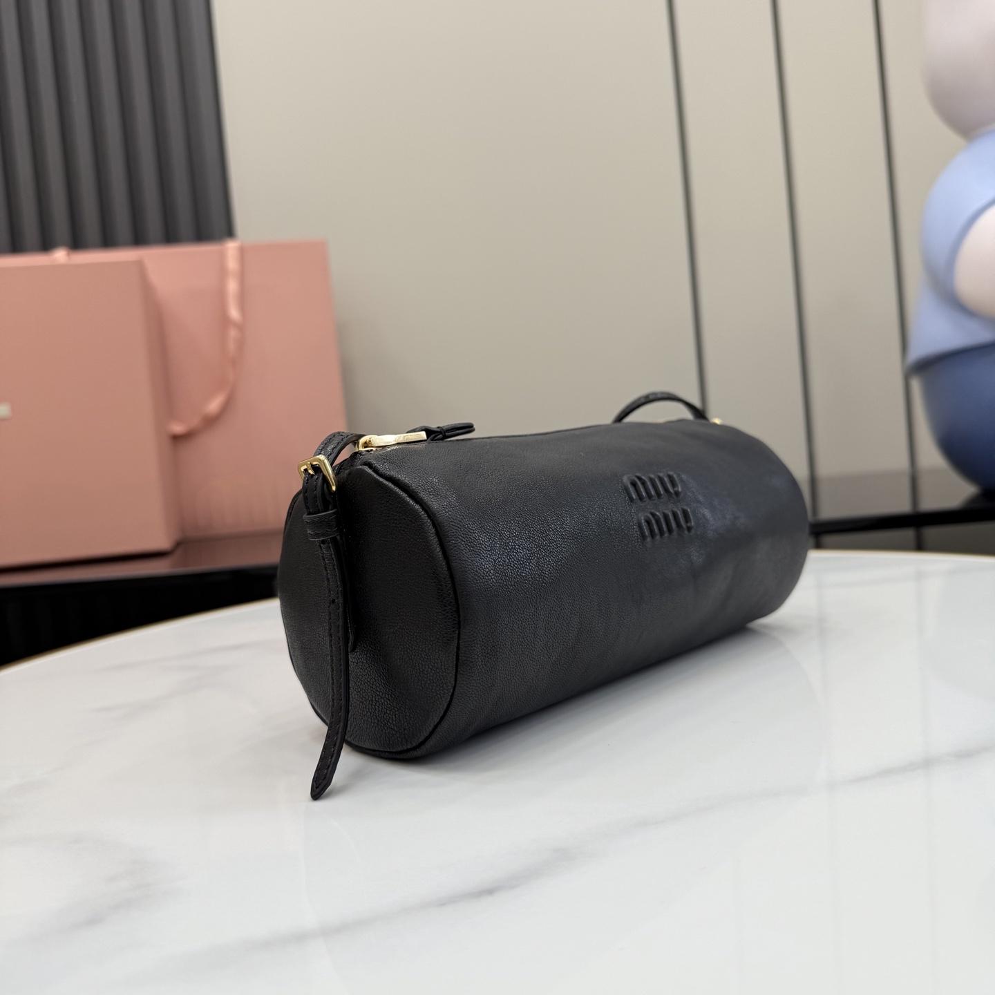 Miu Miu Nappa Leather Pouch - DopestKickz
