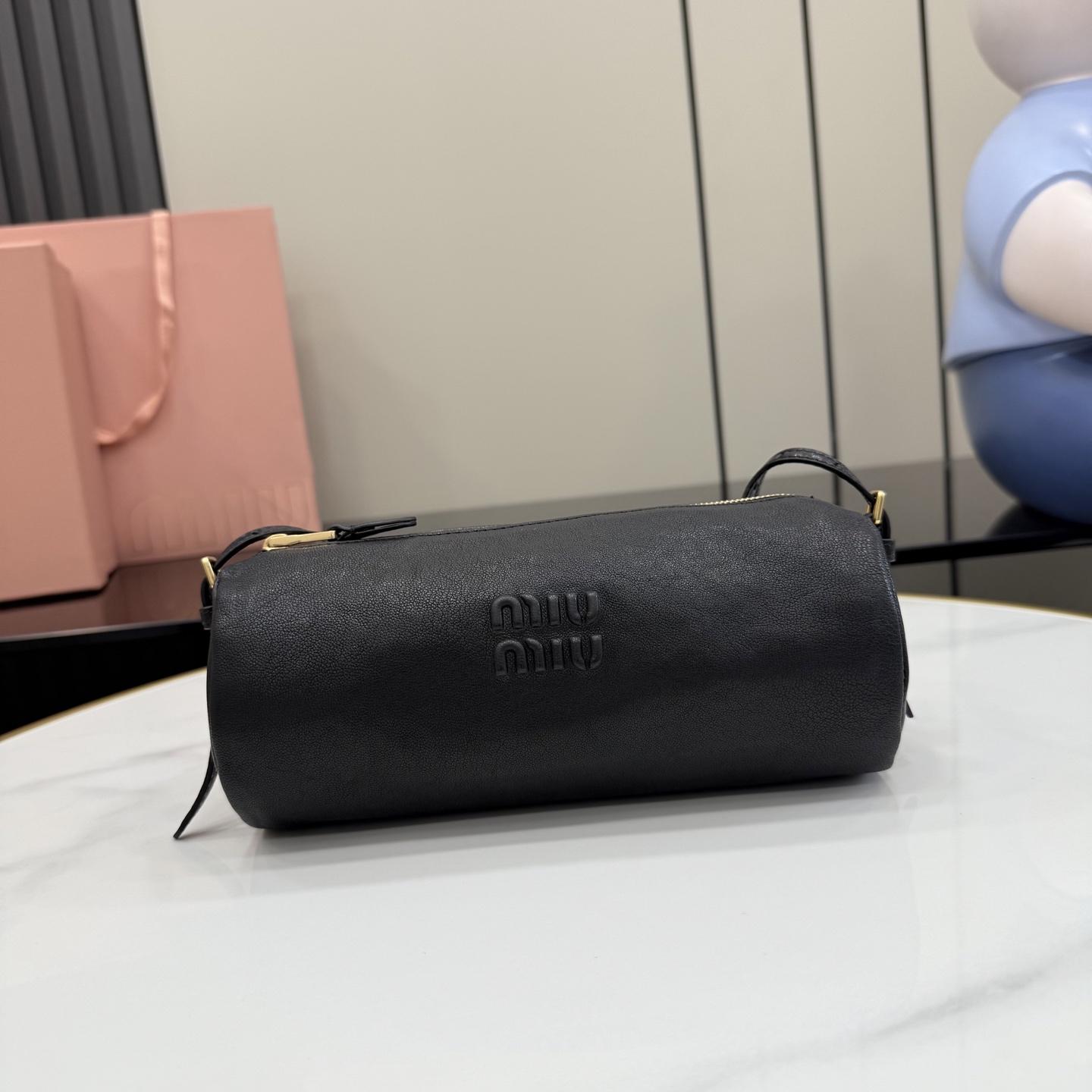 Miu Miu Nappa Leather Pouch - DopestKickz