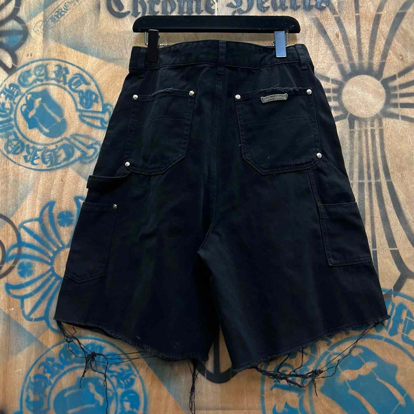 Chrome Hearts Denim Shorts - DopestKickz