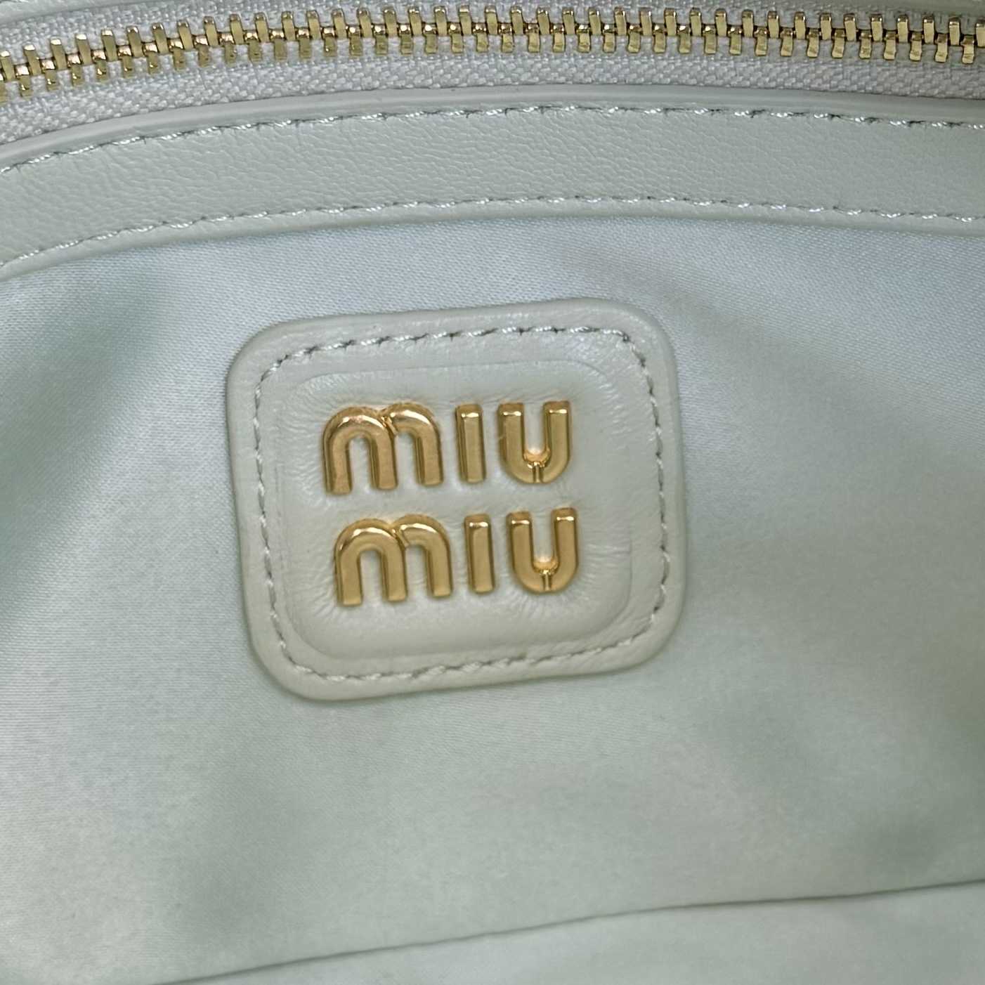 Miu Miu Arcadie Matelassé Nappa Leather Bag - DopestKickz