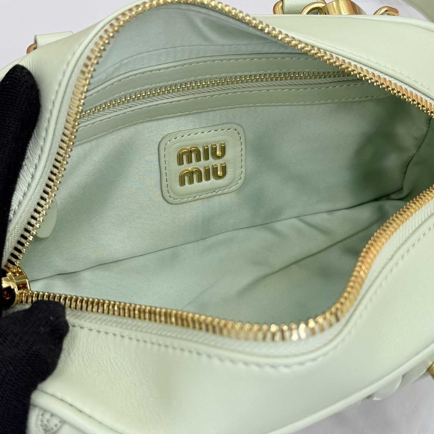 Miu Miu Arcadie Matelassé Nappa Leather Bag - DopestKickz