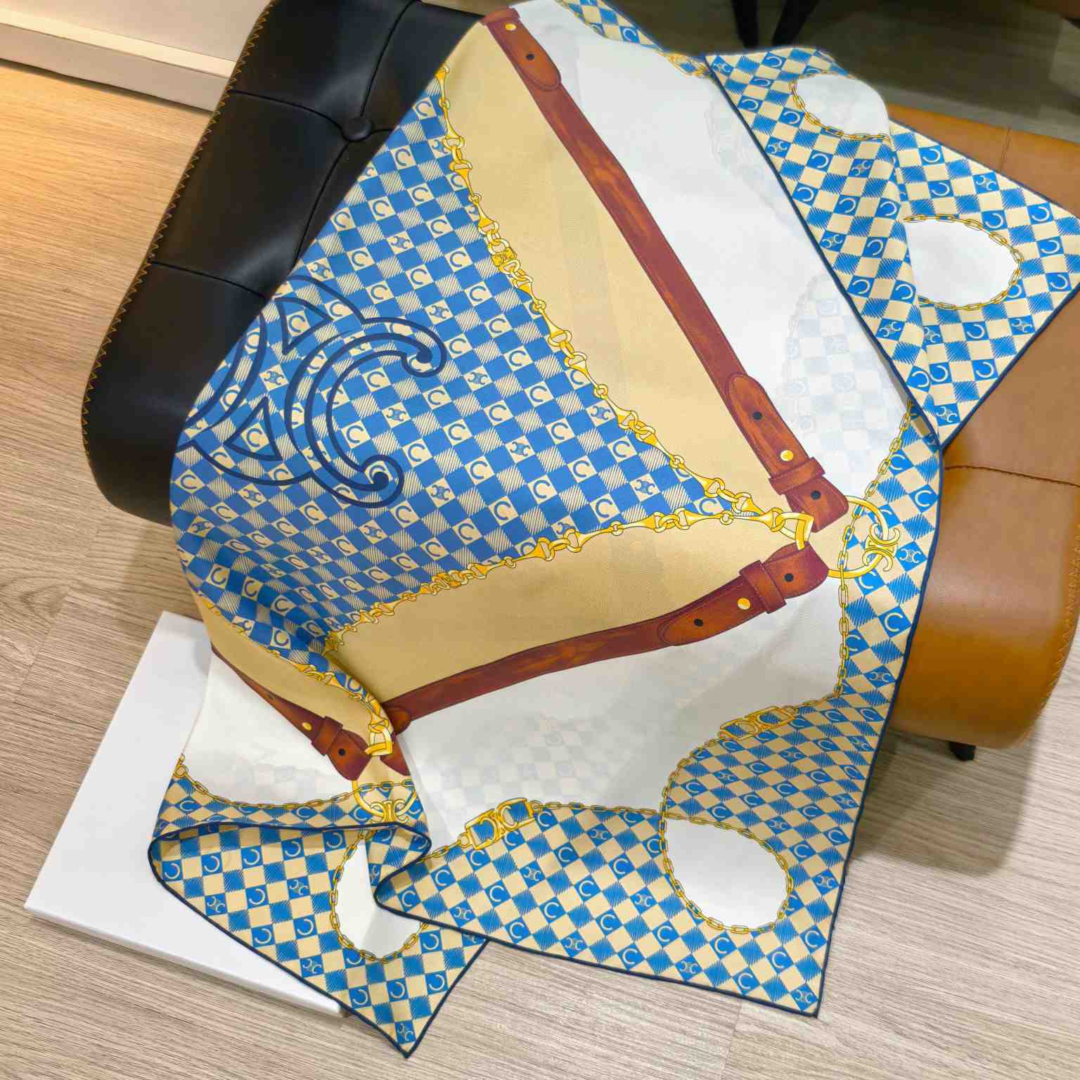Celine  Bandana In Silk Twill - DopestKickz