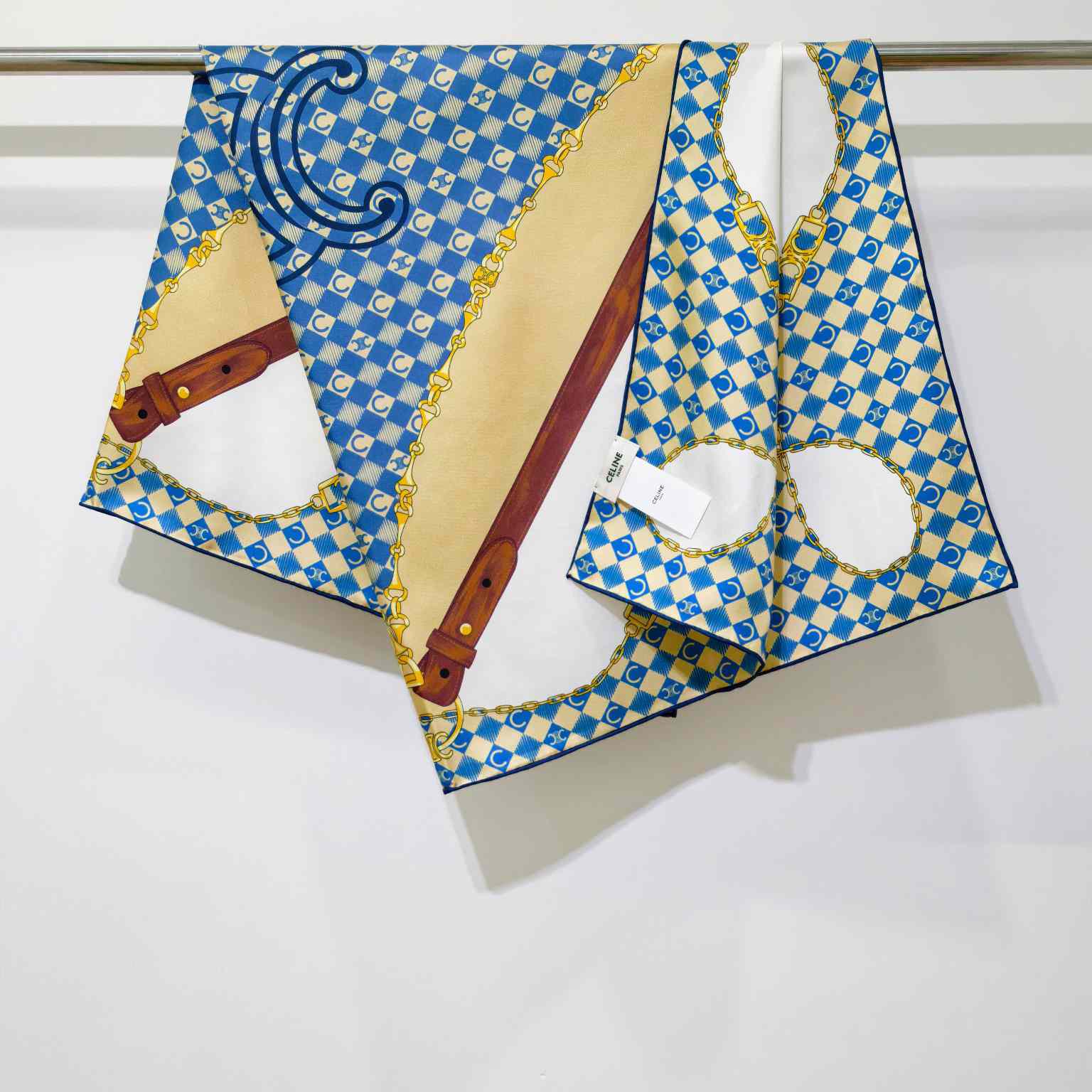 Celine  Bandana In Silk Twill - DopestKickz