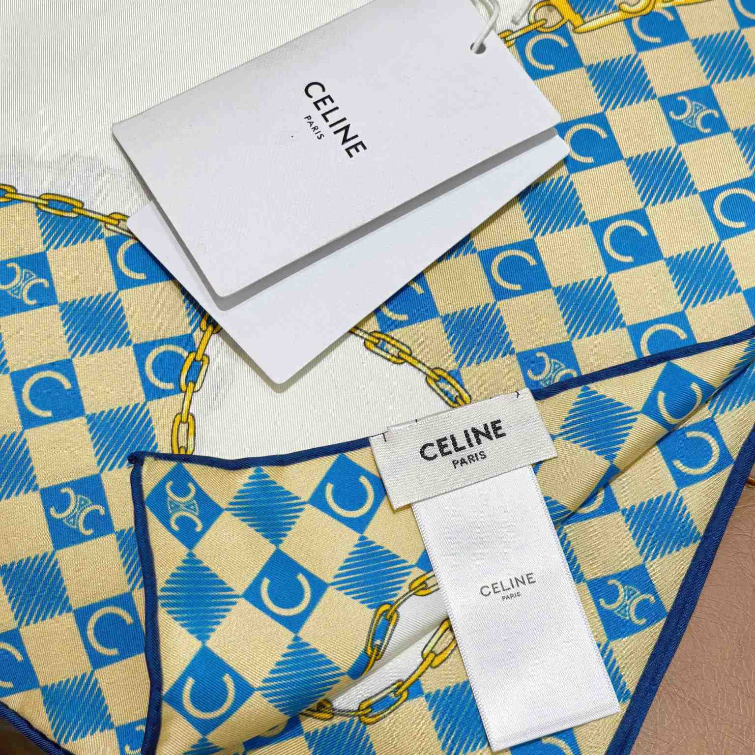 Celine  Bandana In Silk Twill - DopestKickz