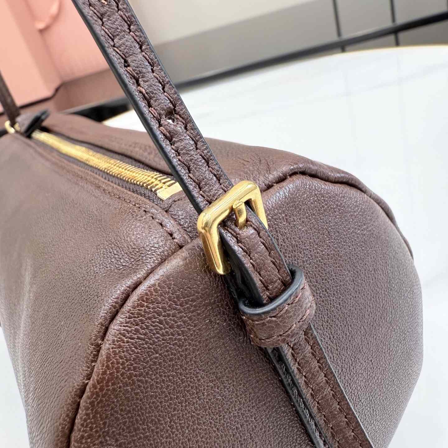 Miu Miu Nappa Leather Pouch - DopestKickz