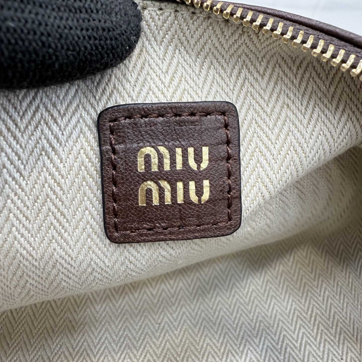 Miu Miu Nappa Leather Pouch - DopestKickz