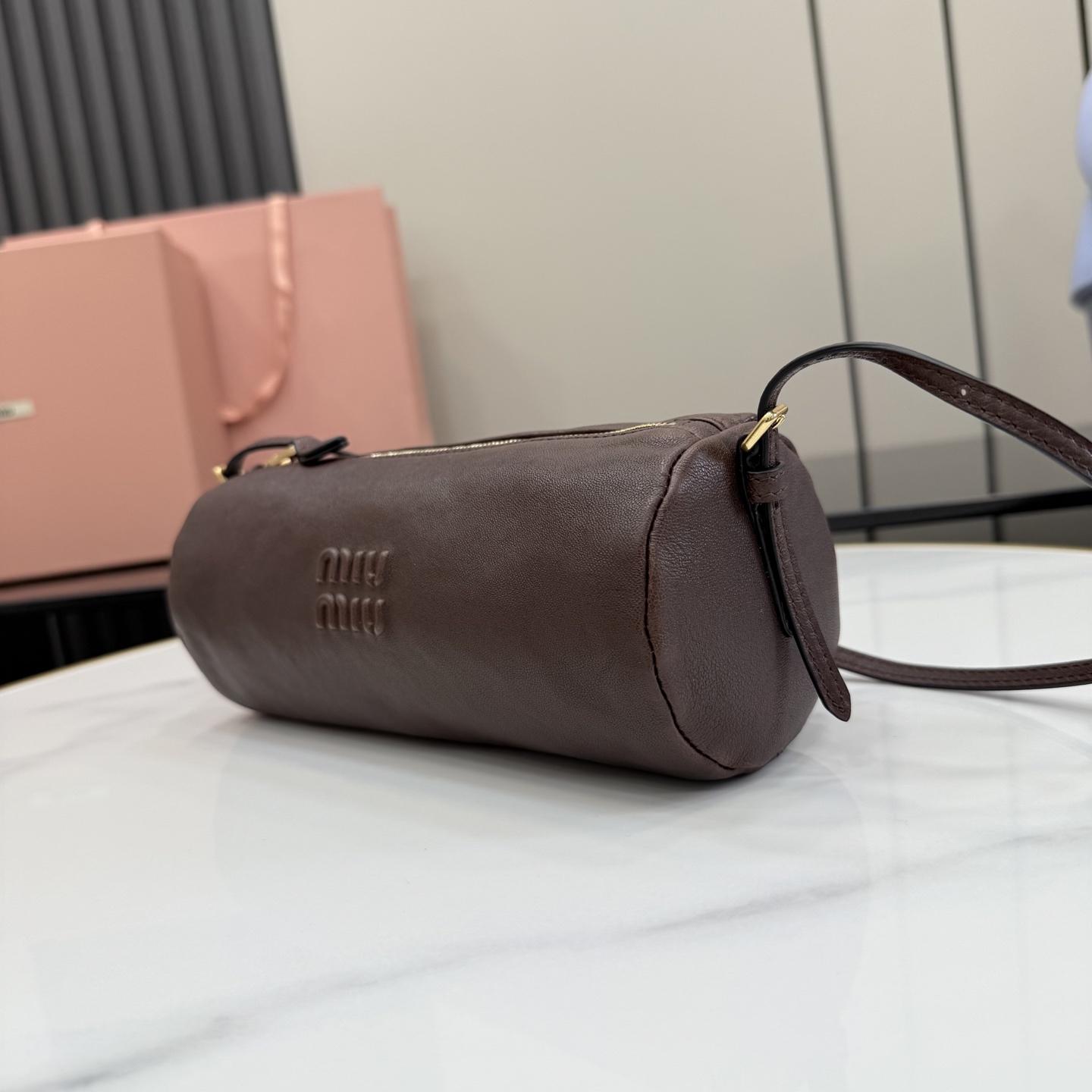 Miu Miu Nappa Leather Pouch - DopestKickz