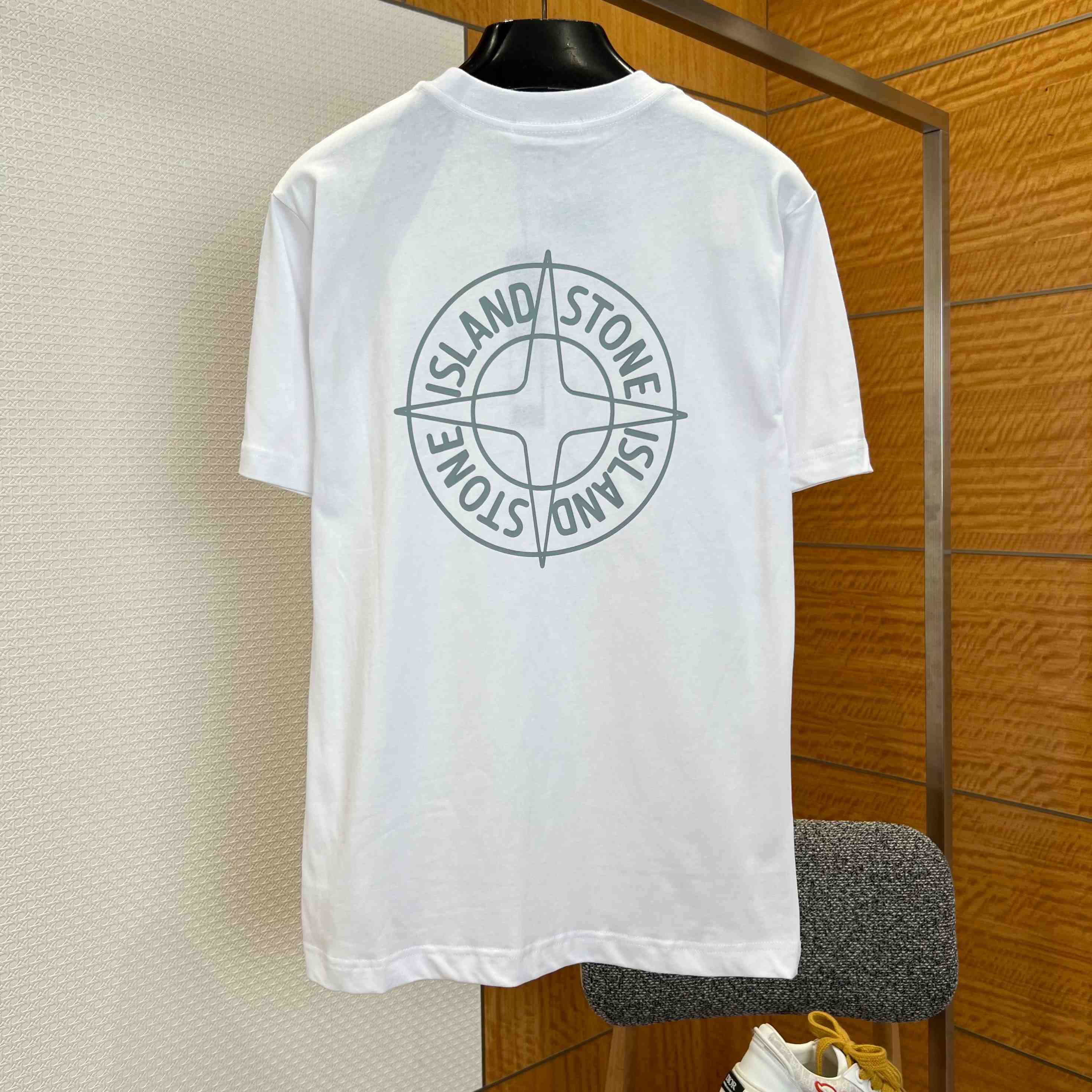 Stone Island Cotton Logo T-shirt - DopestKickz