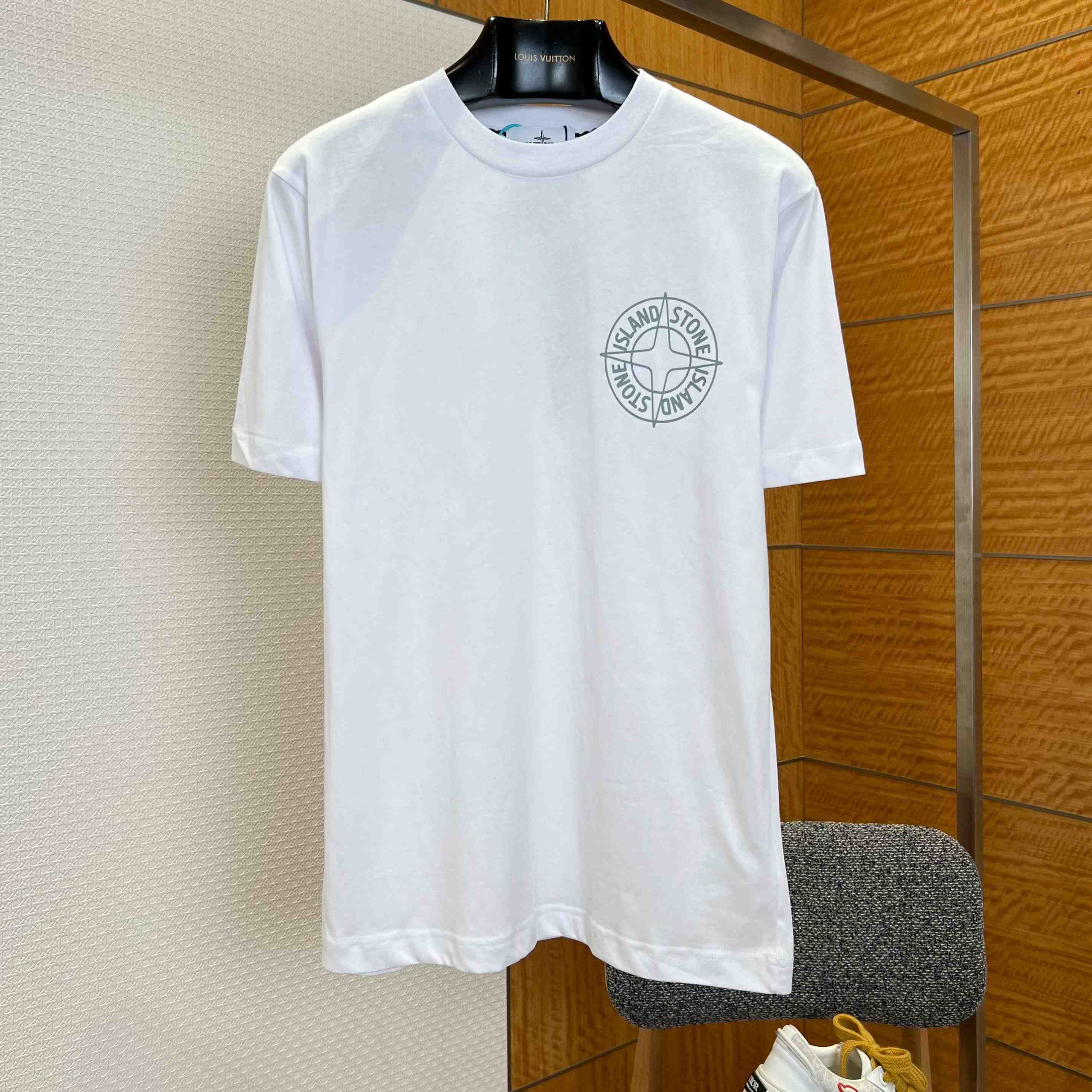 Stone Island Cotton Logo T-shirt - DopestKickz