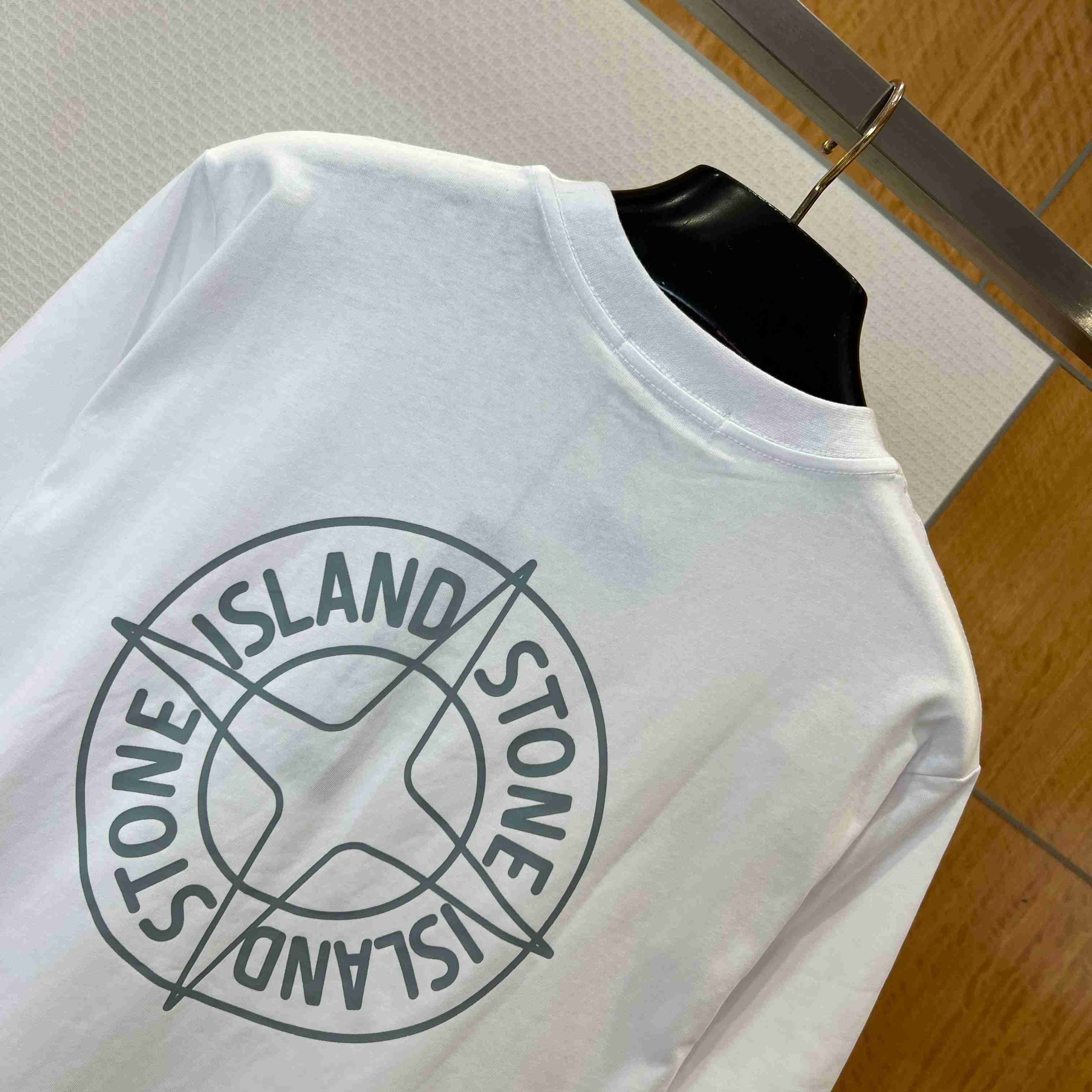 Stone Island Cotton Logo T-shirt - DopestKickz