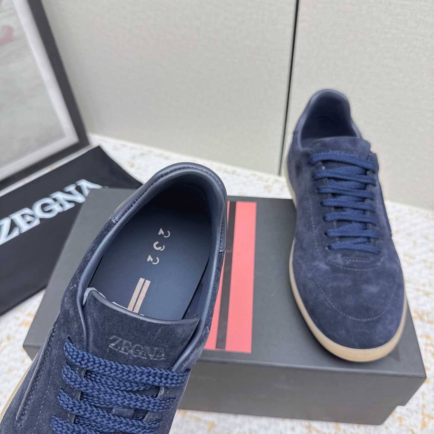 Zegna 232 Suede Sneakers - DopestKickz