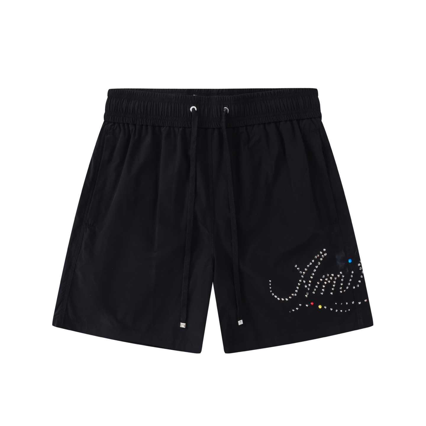 Amiri  Logo Studded Drawstring Shorts - DopestKickz