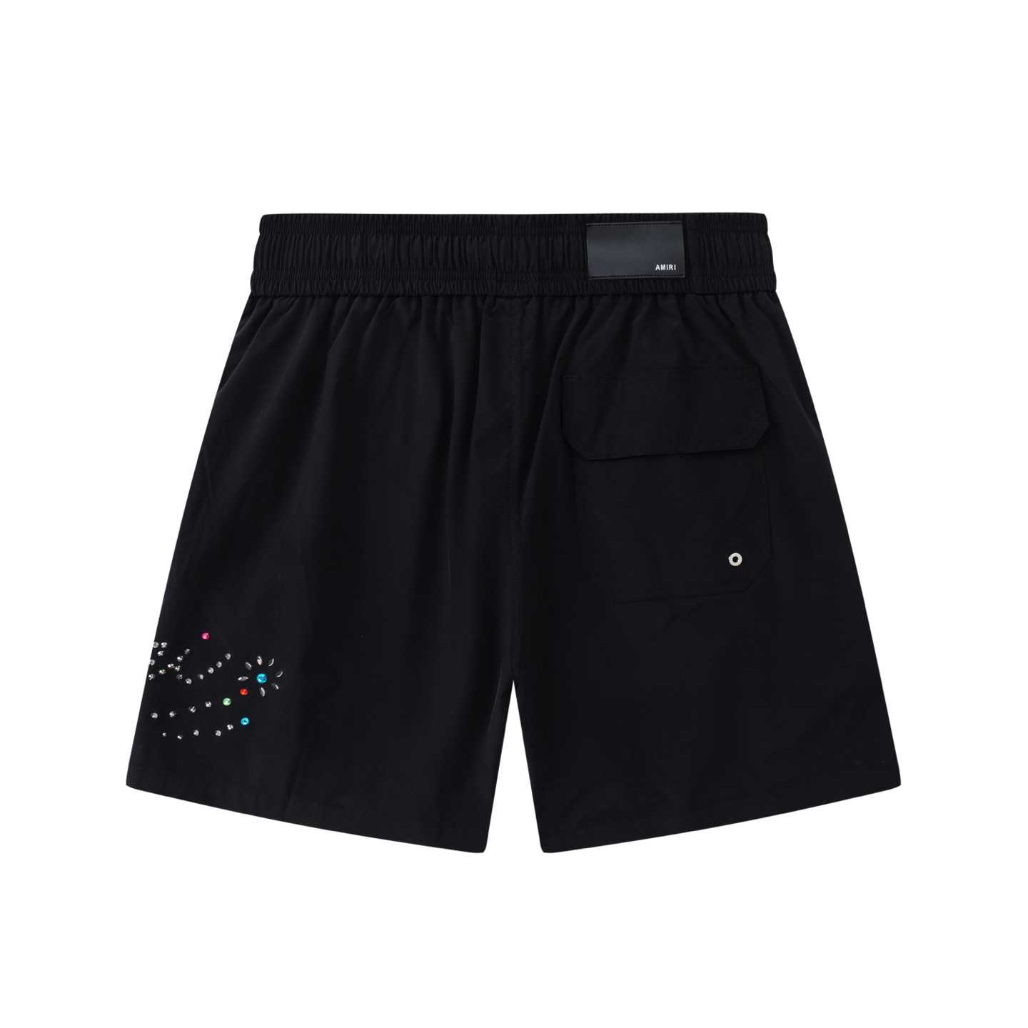 Amiri  Logo Studded Drawstring Shorts - DopestKickz