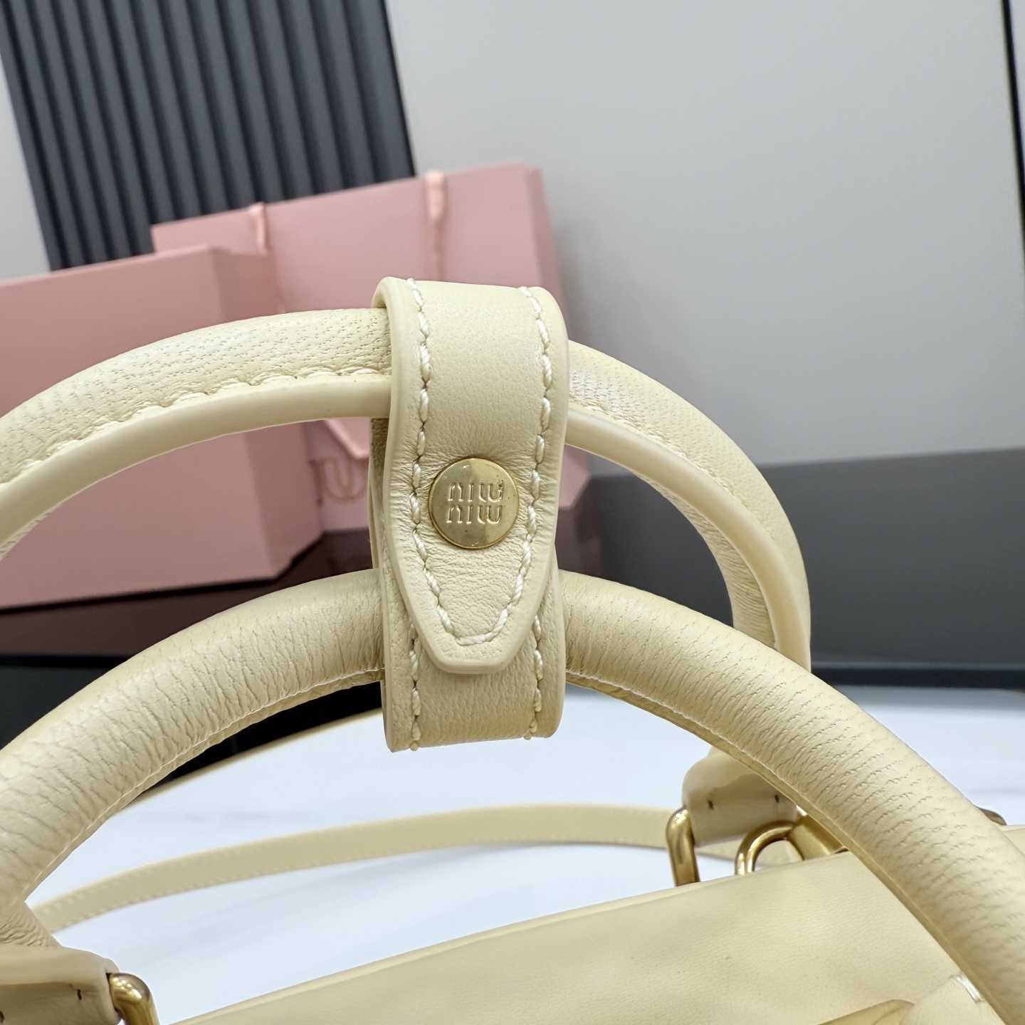 Miu Miu Arcadie Matelassé Nappa Leather Bag - DopestKickz