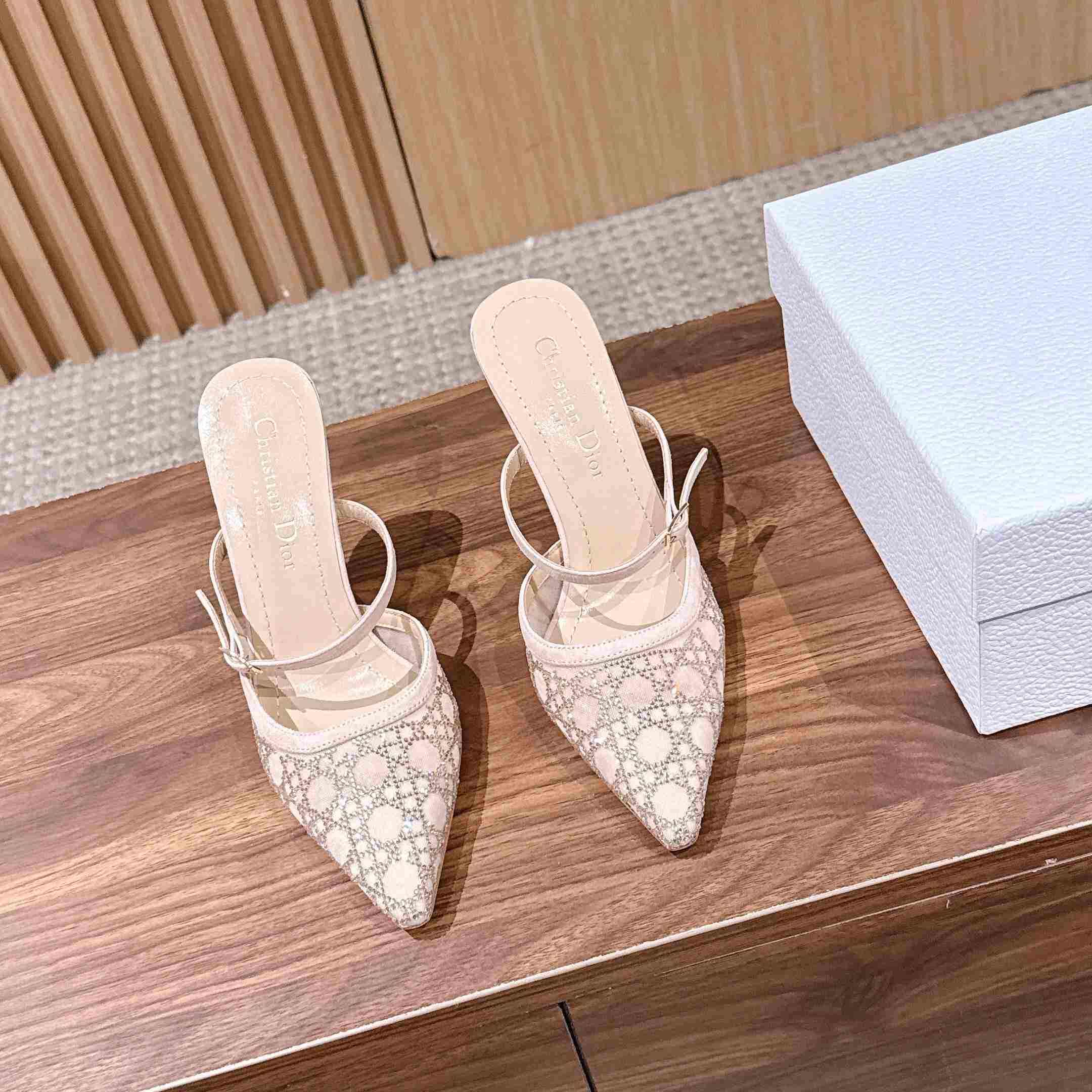 Dior Capture Heeled Mule - DopestKickz