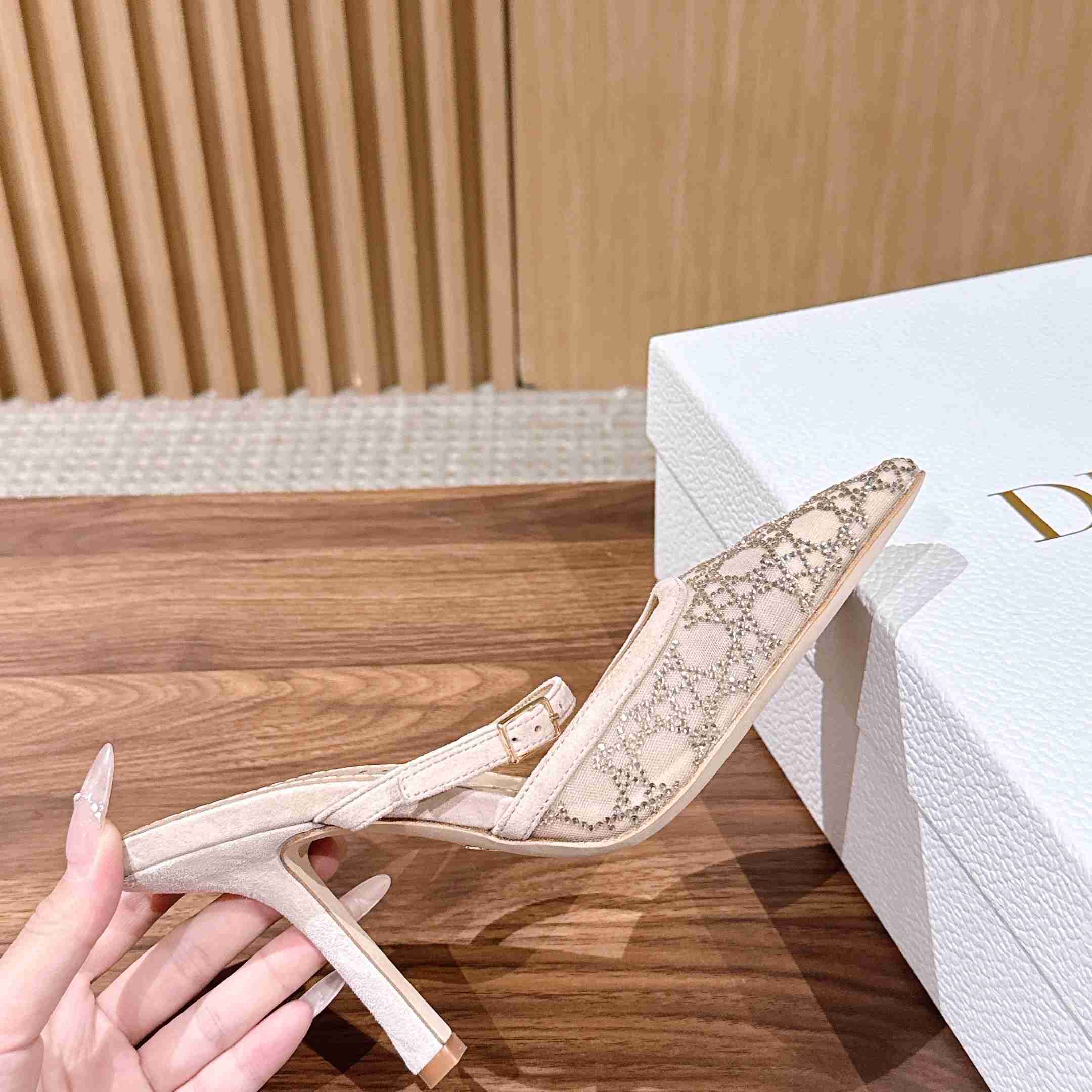 Dior Capture Heeled Mule - DopestKickz