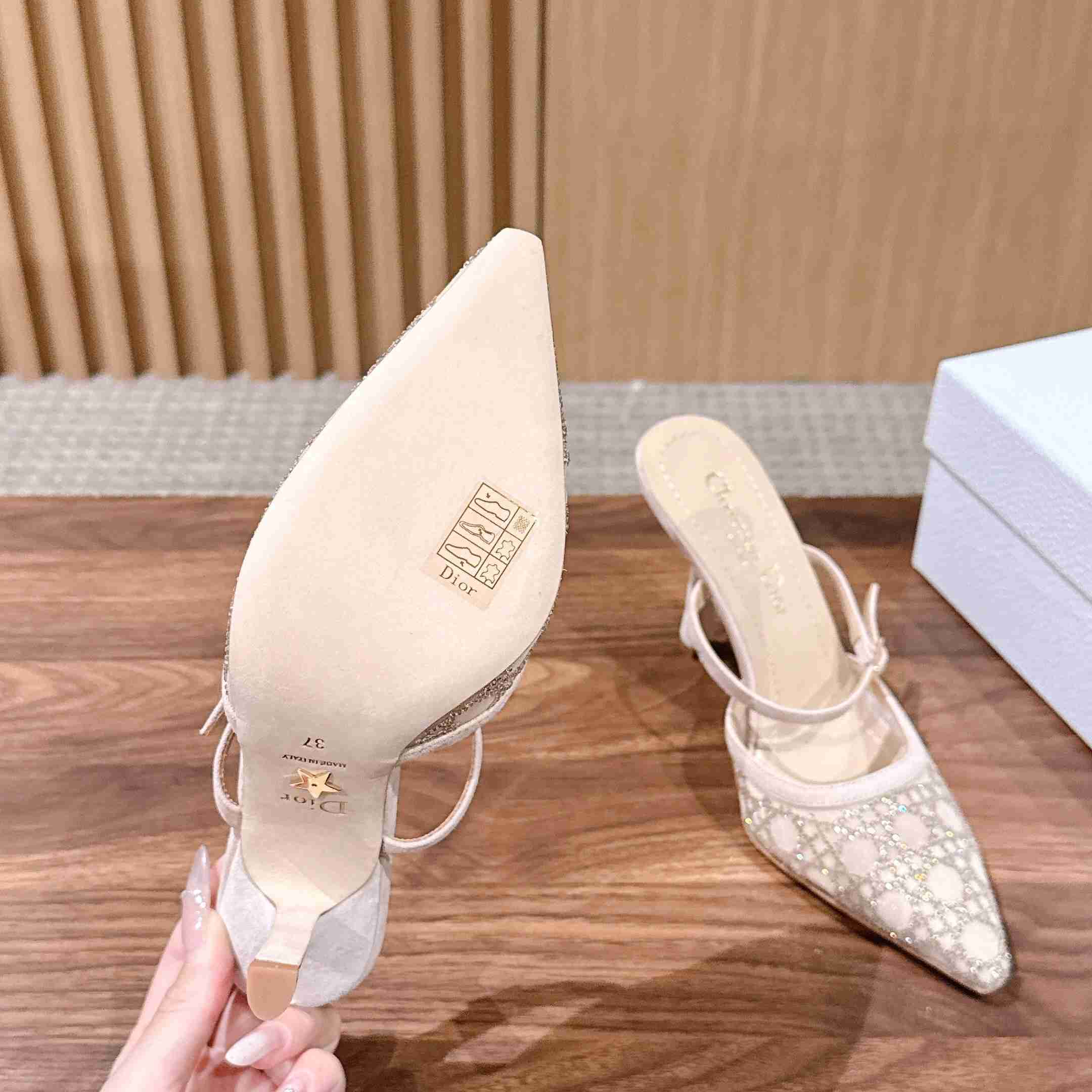 Dior Capture Heeled Mule - DopestKickz