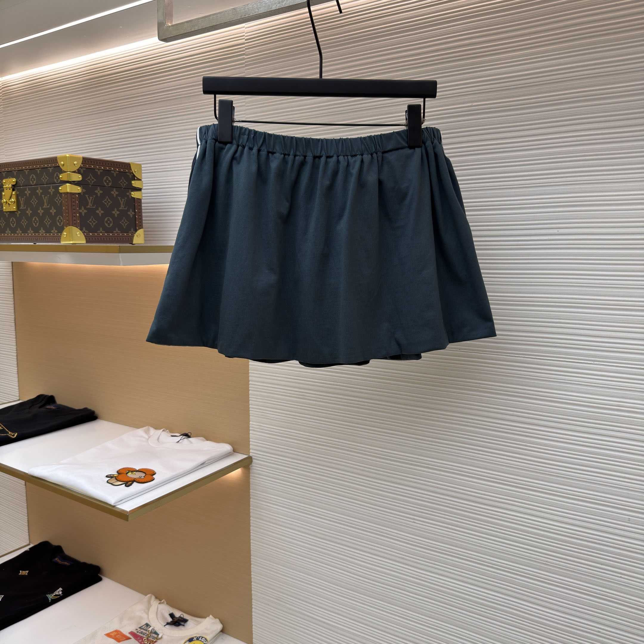Miu Miu Cotton Jersey Miniskirt - DopestKickz