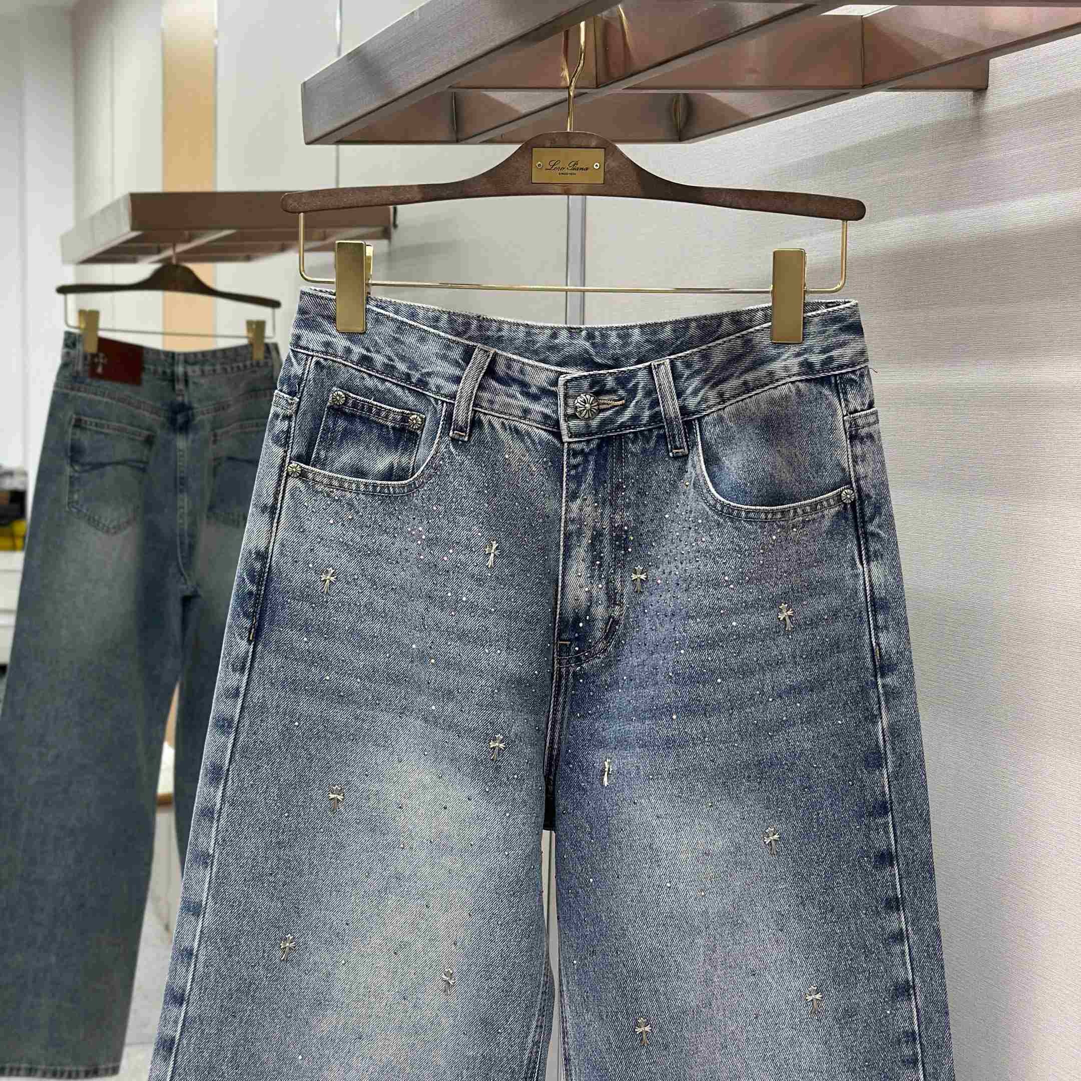 Chrome Hearts Jeans - DopestKickz