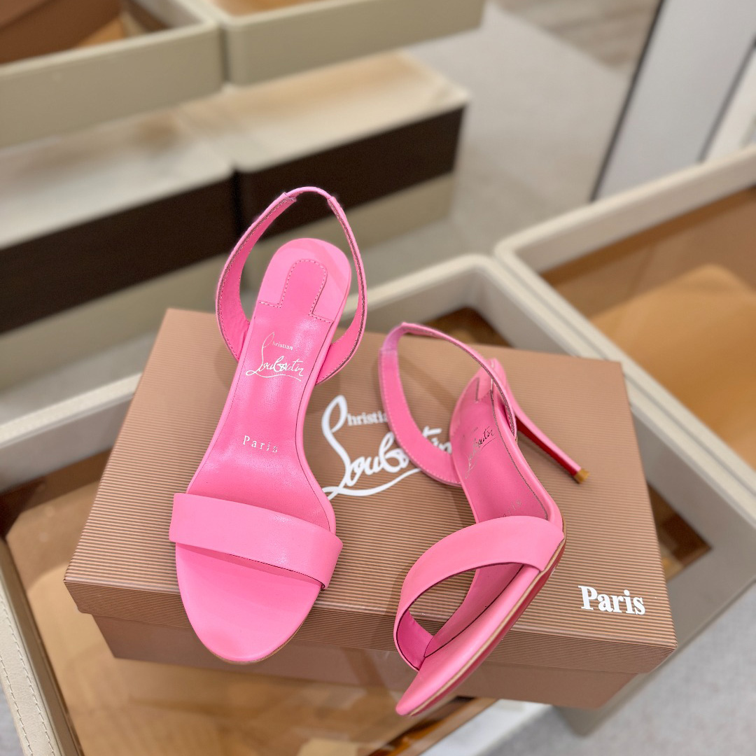 Christian Louboutin Marilyn Leather Sandals - DopestKickz