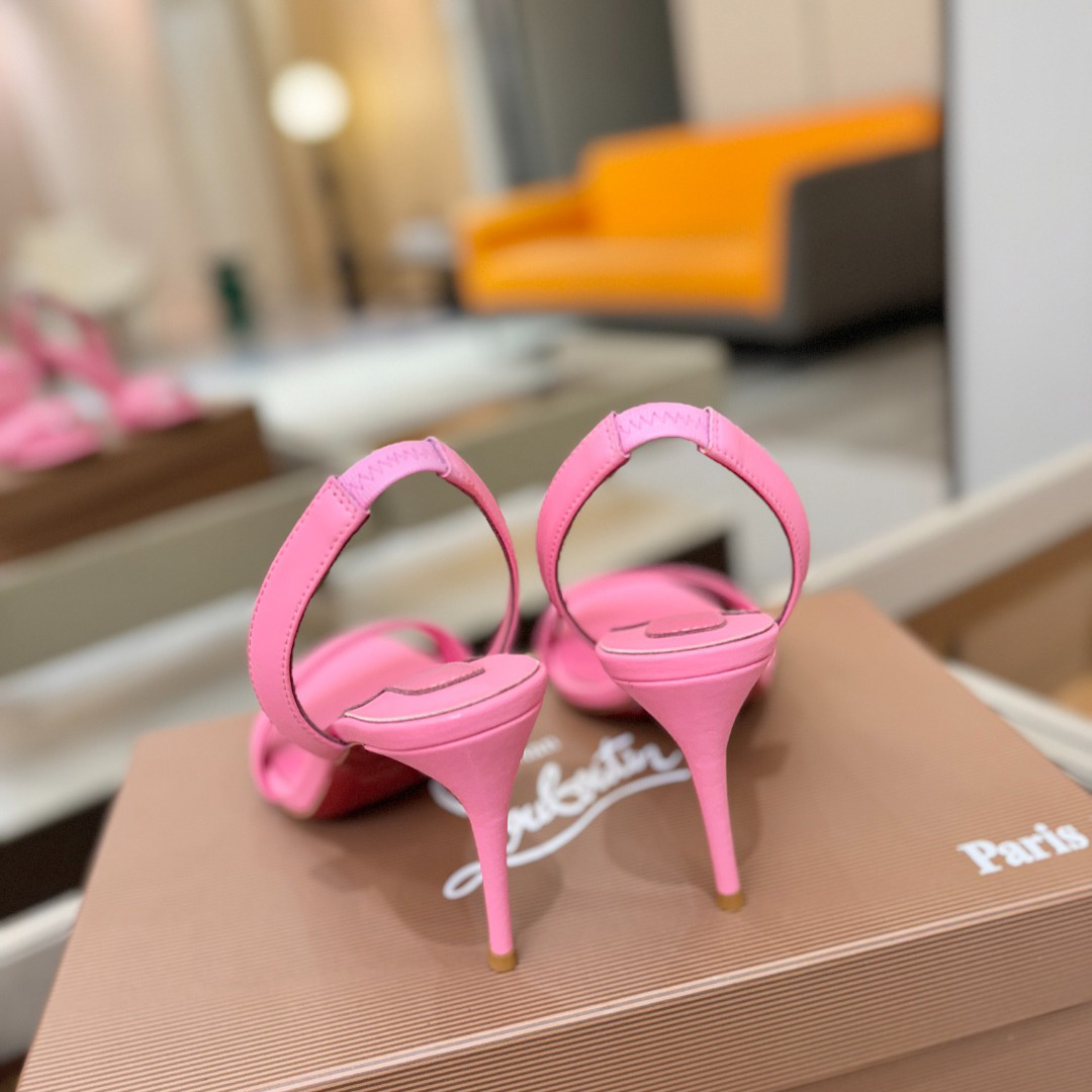 Christian Louboutin Marilyn Leather Sandals - DopestKickz
