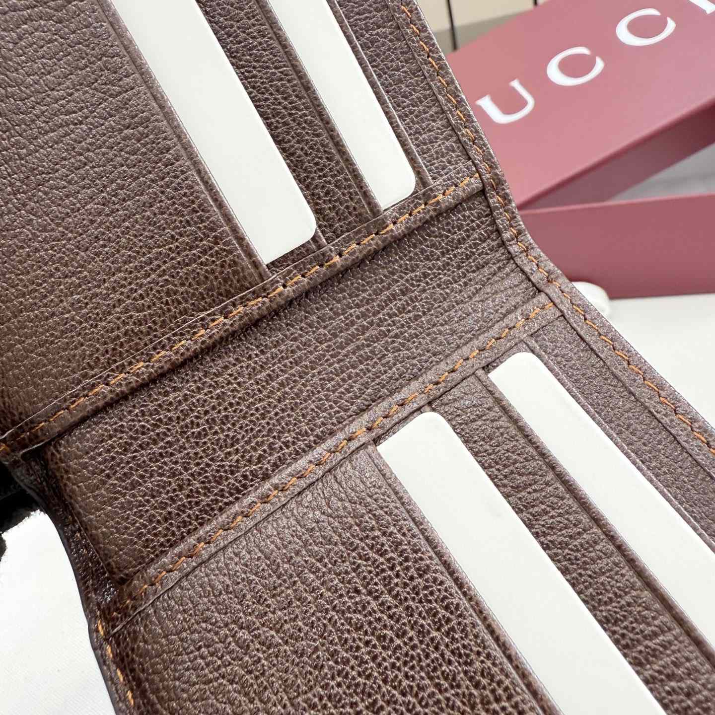 Gucci Bi-fold wallet With Web - DopestKickz